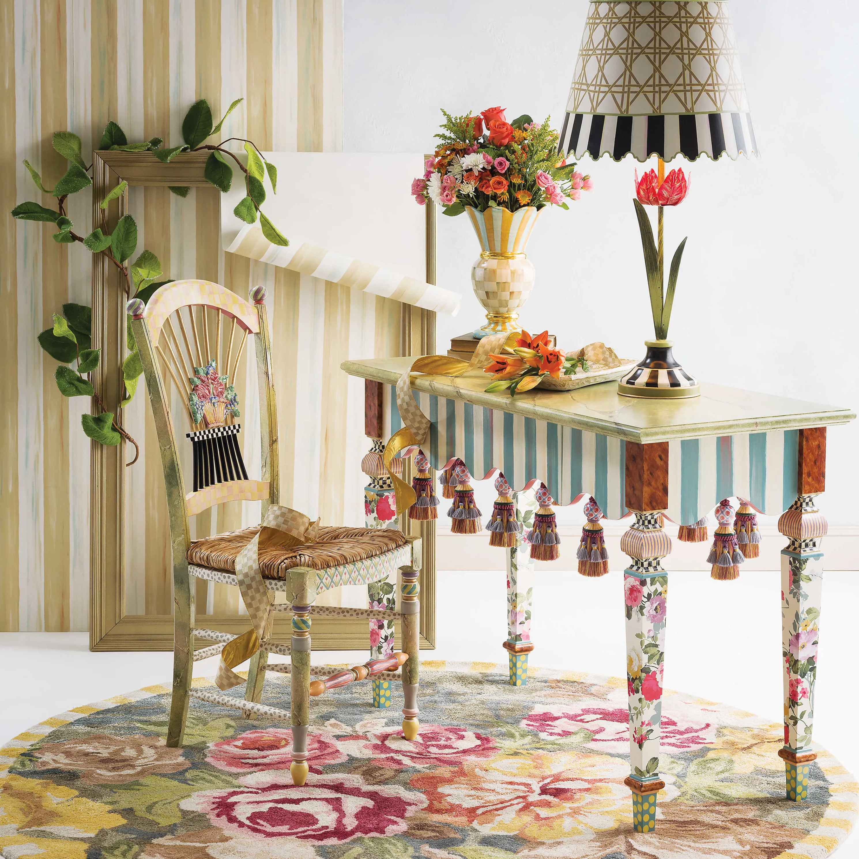 Bloomsbury Garden Rug - 6' Round