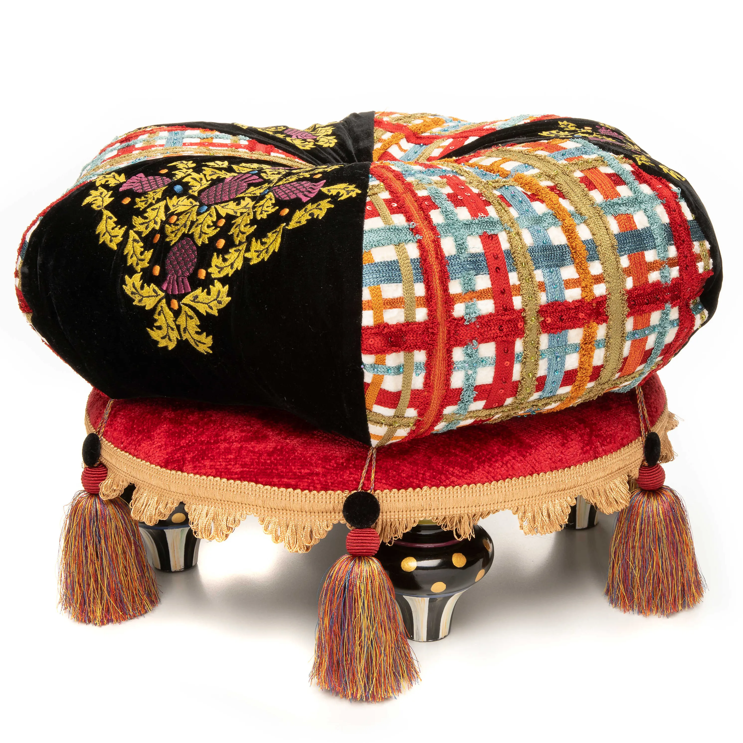 Bramble Briar Footstool