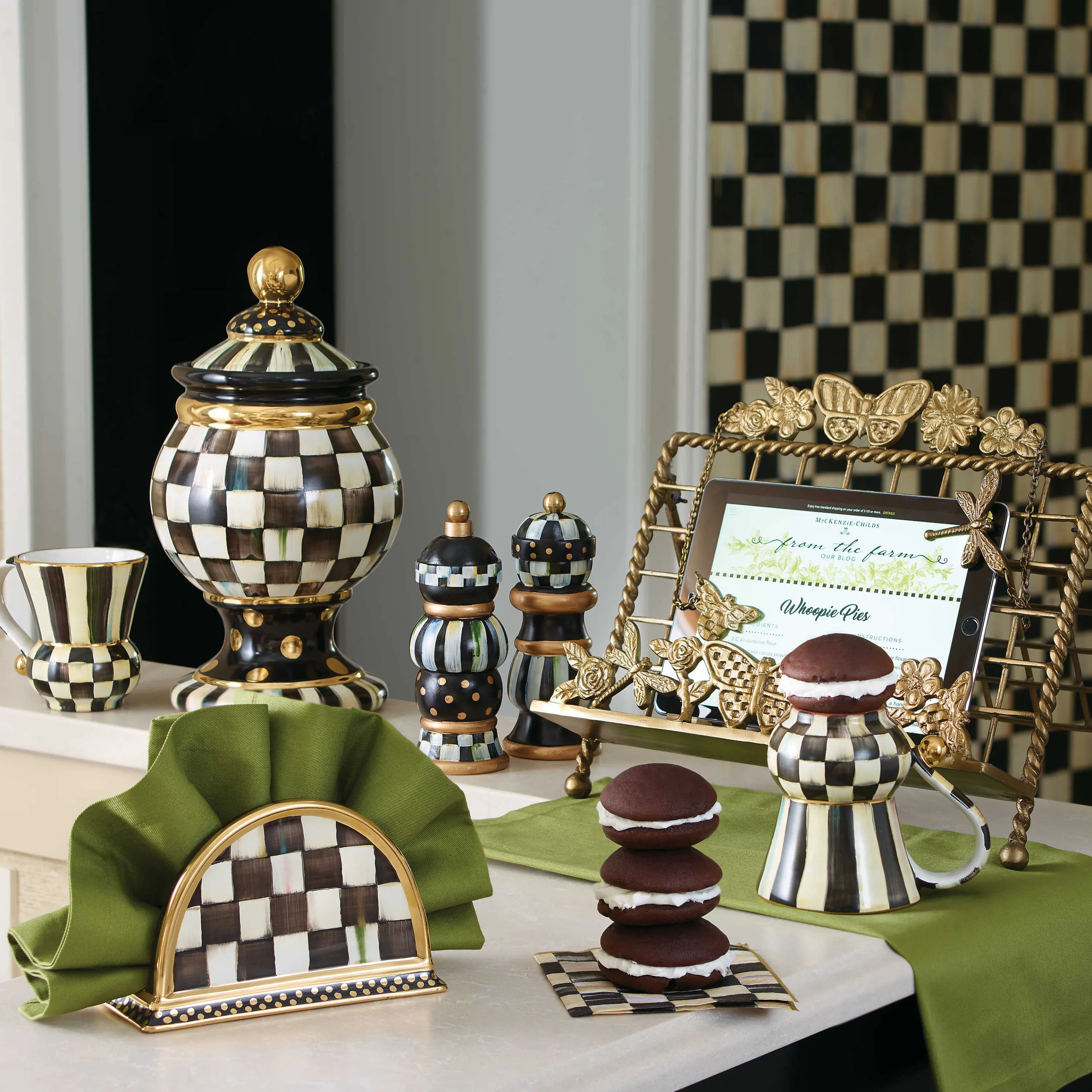 Butterfly Cookbook Stand