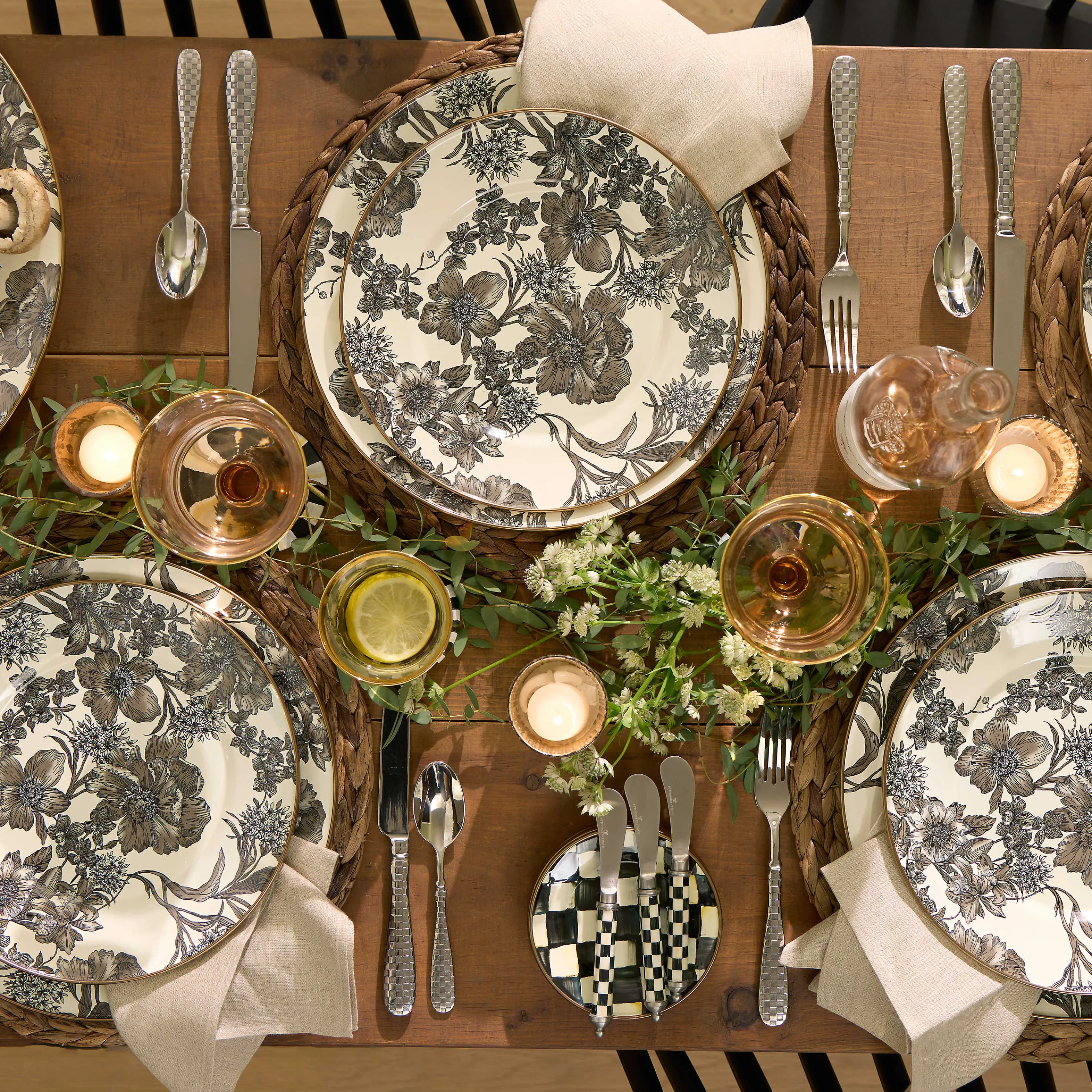 Check Flatware - 5-Piece Place Setting