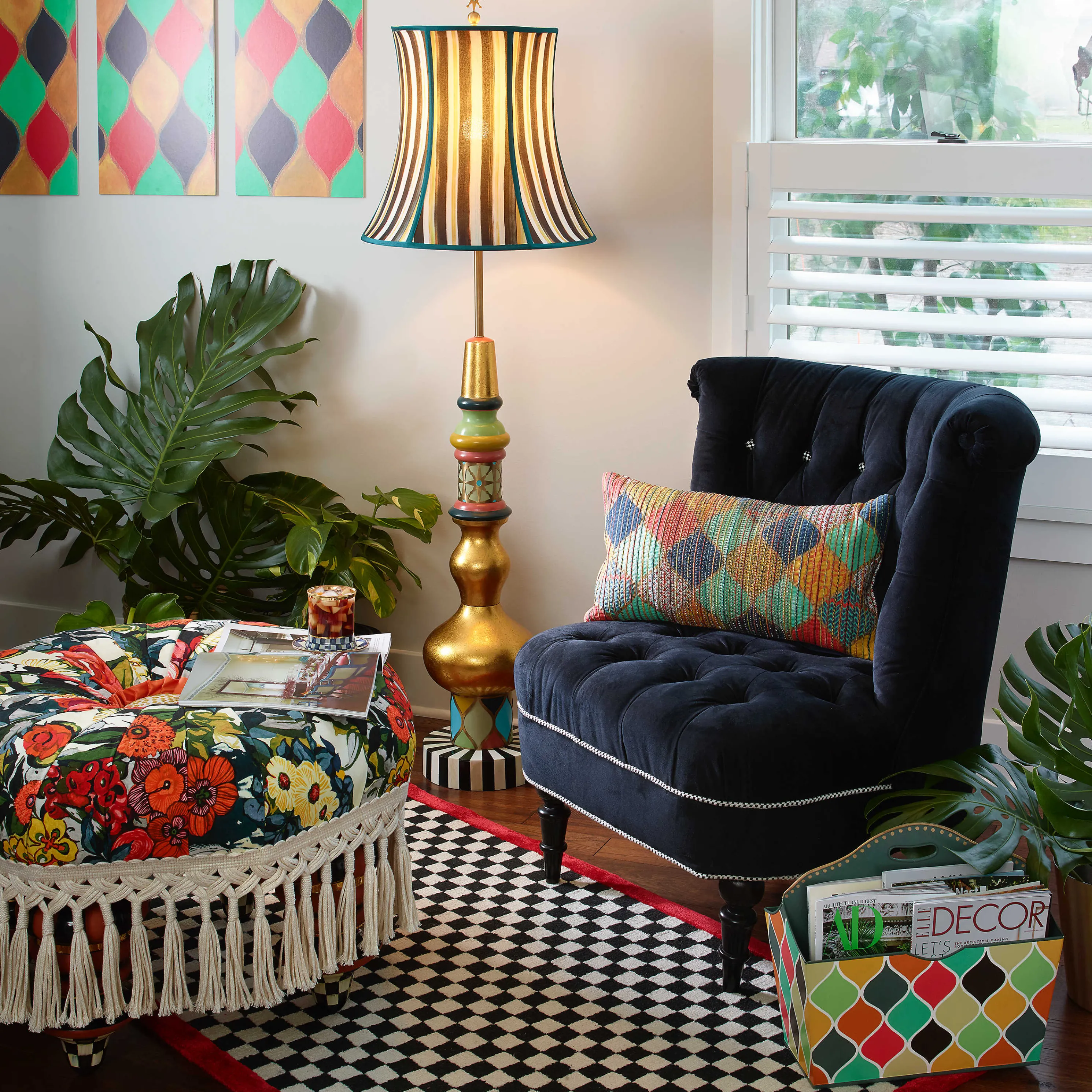 Check It Out Rug - 3' X 5' - Red