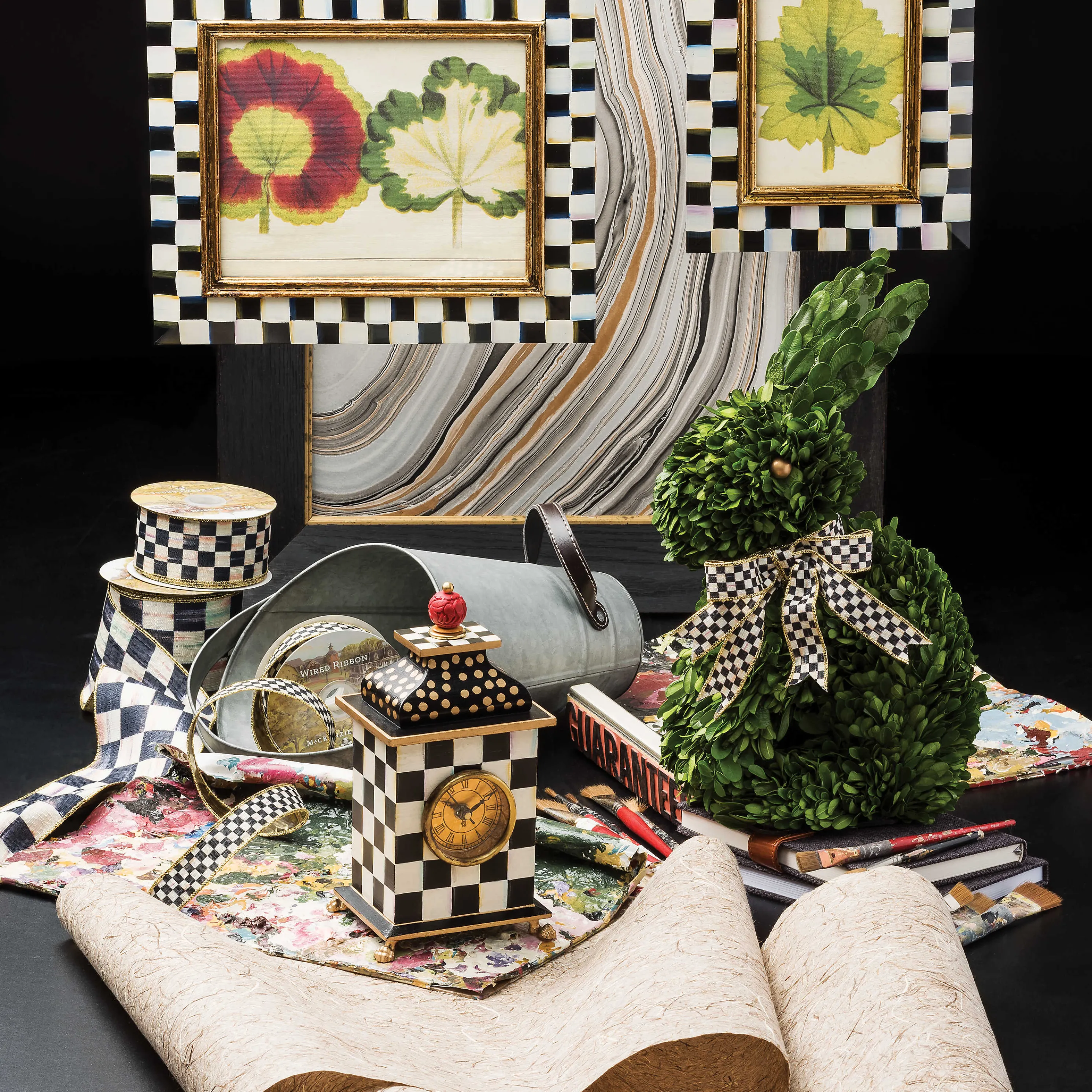 Courtly Check 4" Ribbon