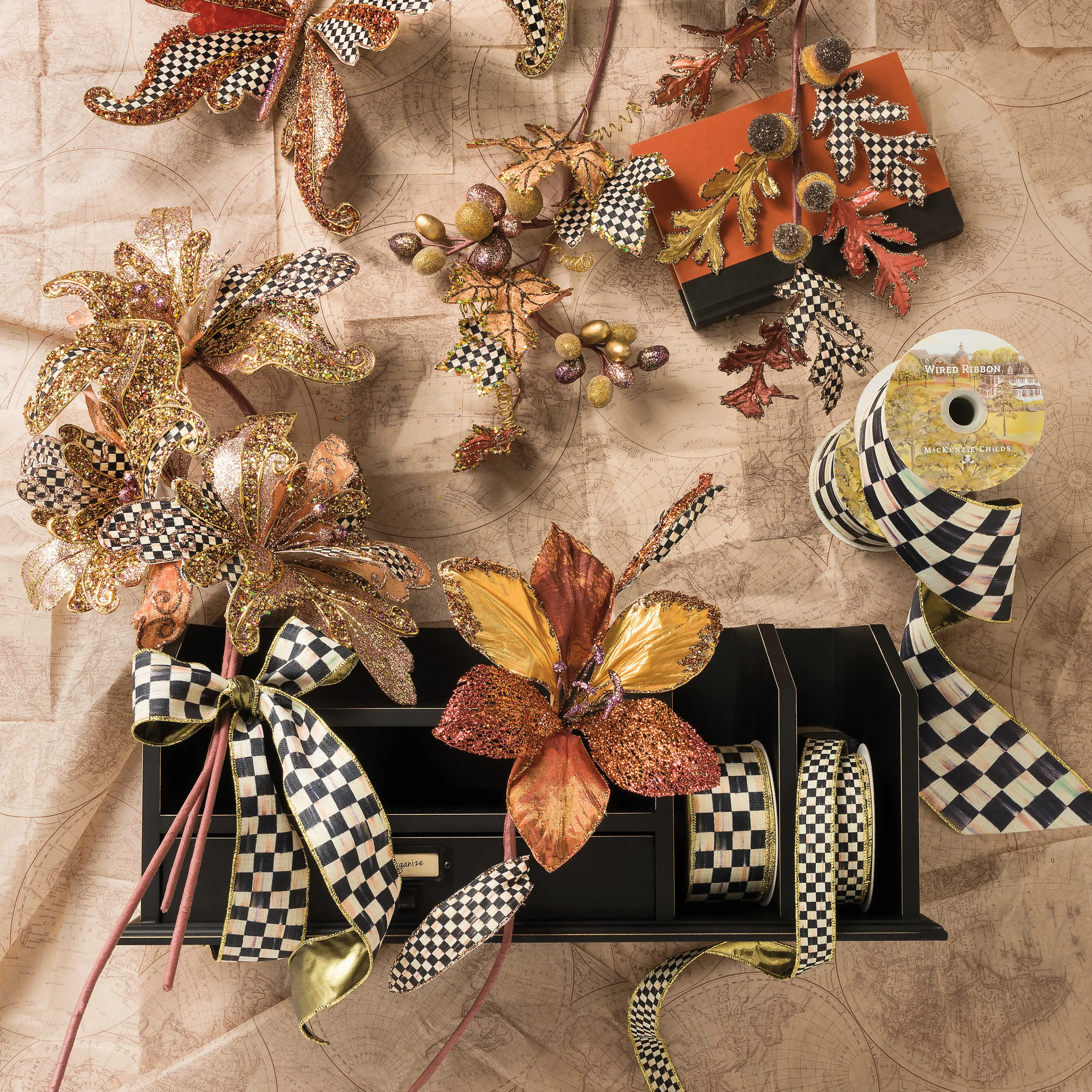 Courtly Check 4" Ribbon