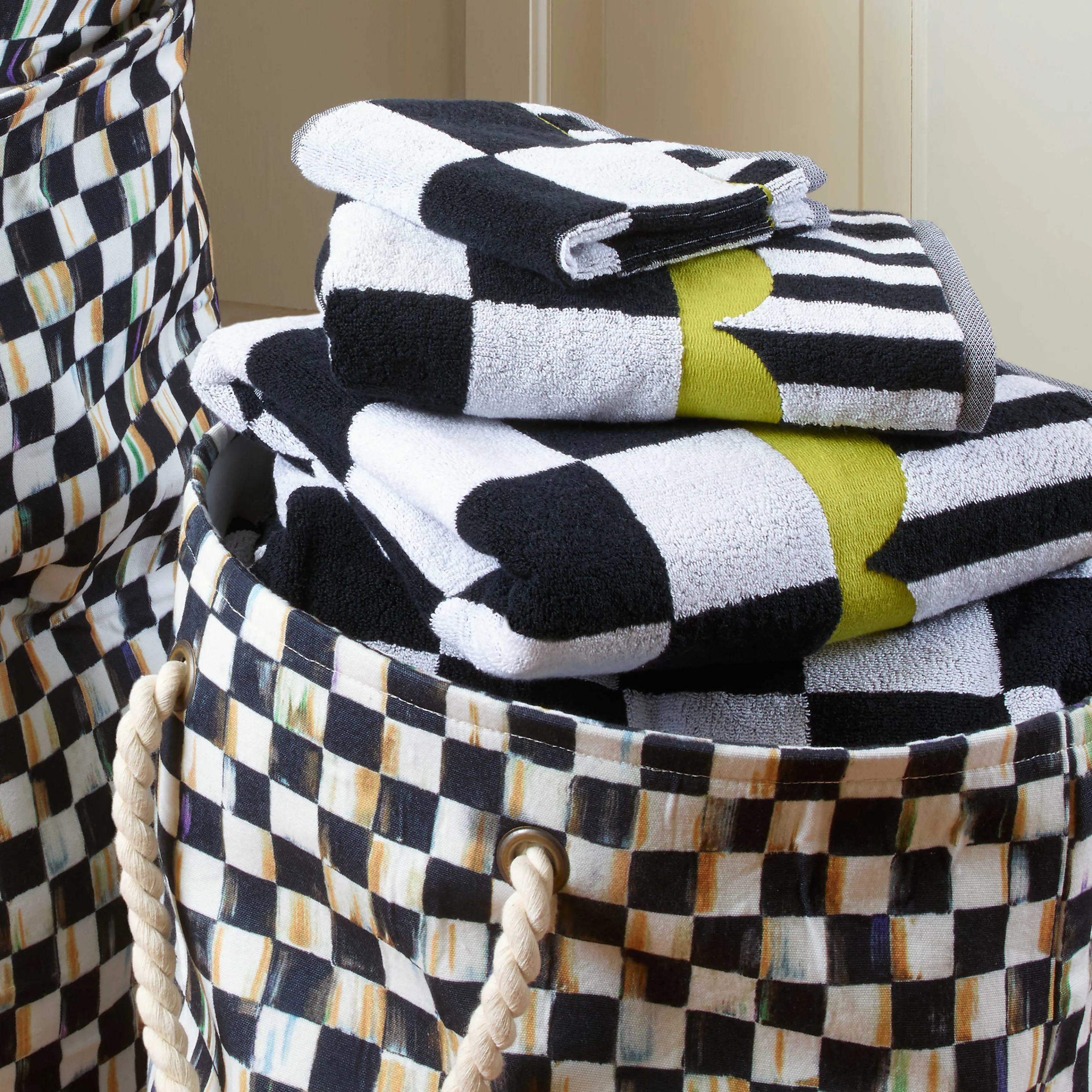 Courtly Check Bath Towel