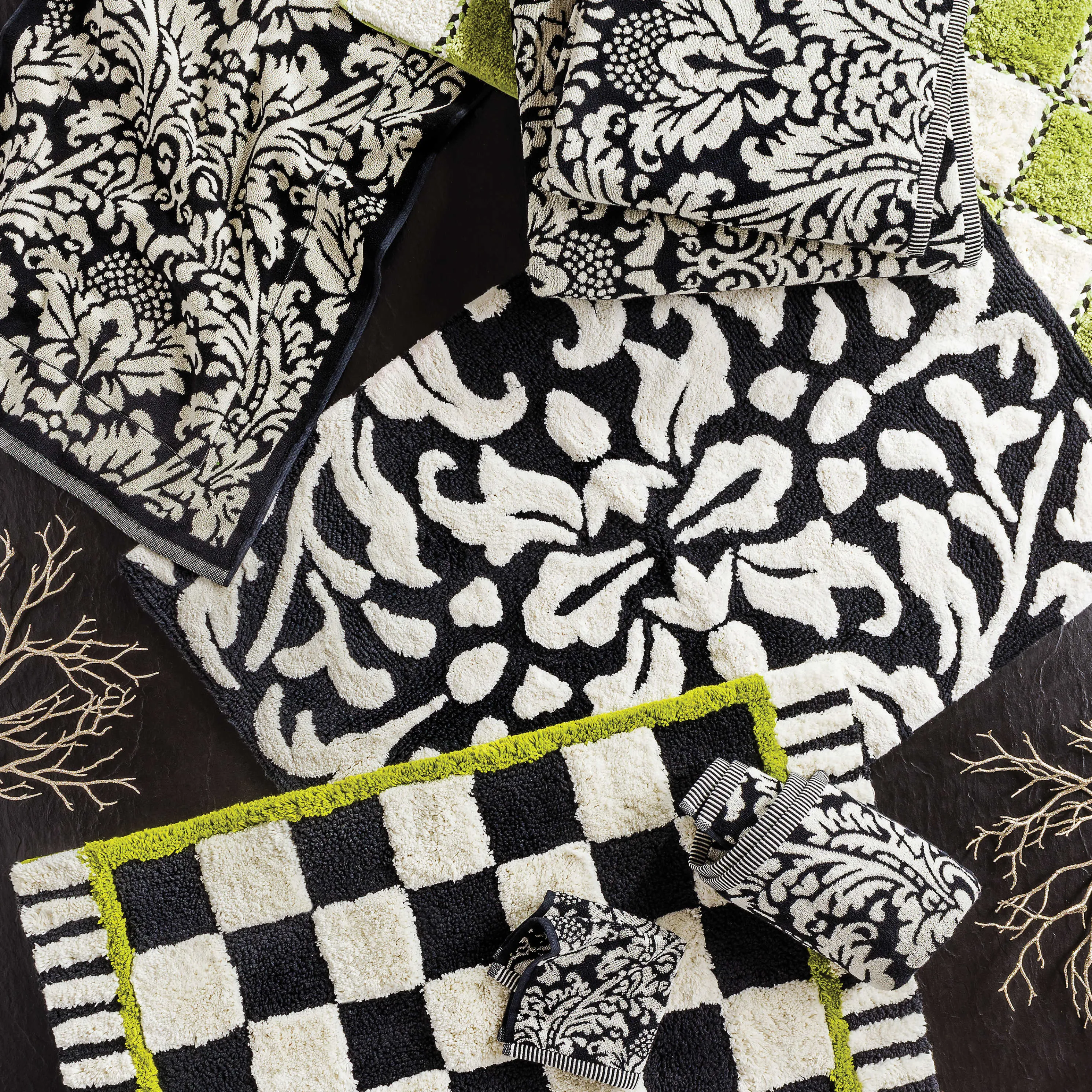 Courtly Check Bath Rug - Standard