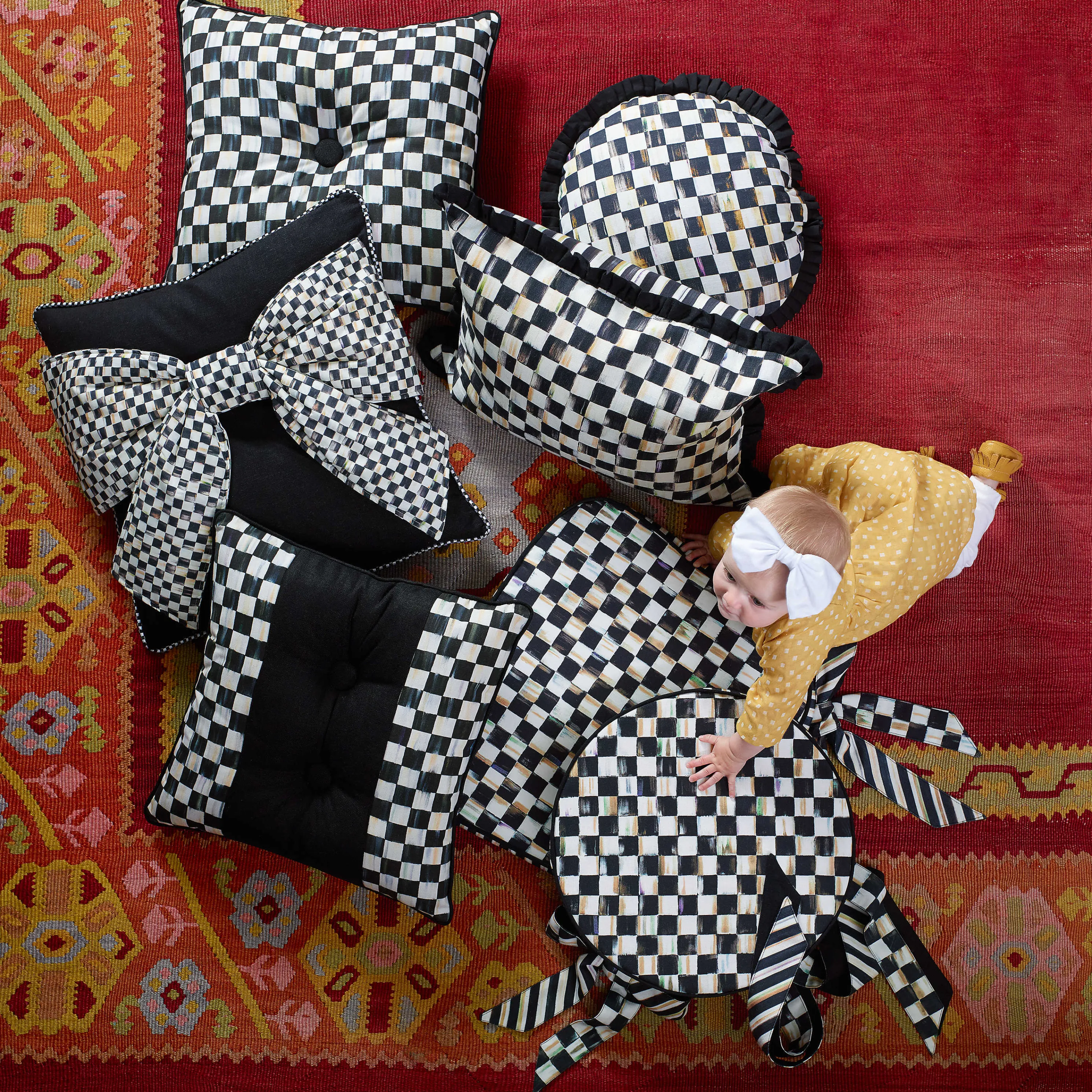 Courtly Check Chair Cushion