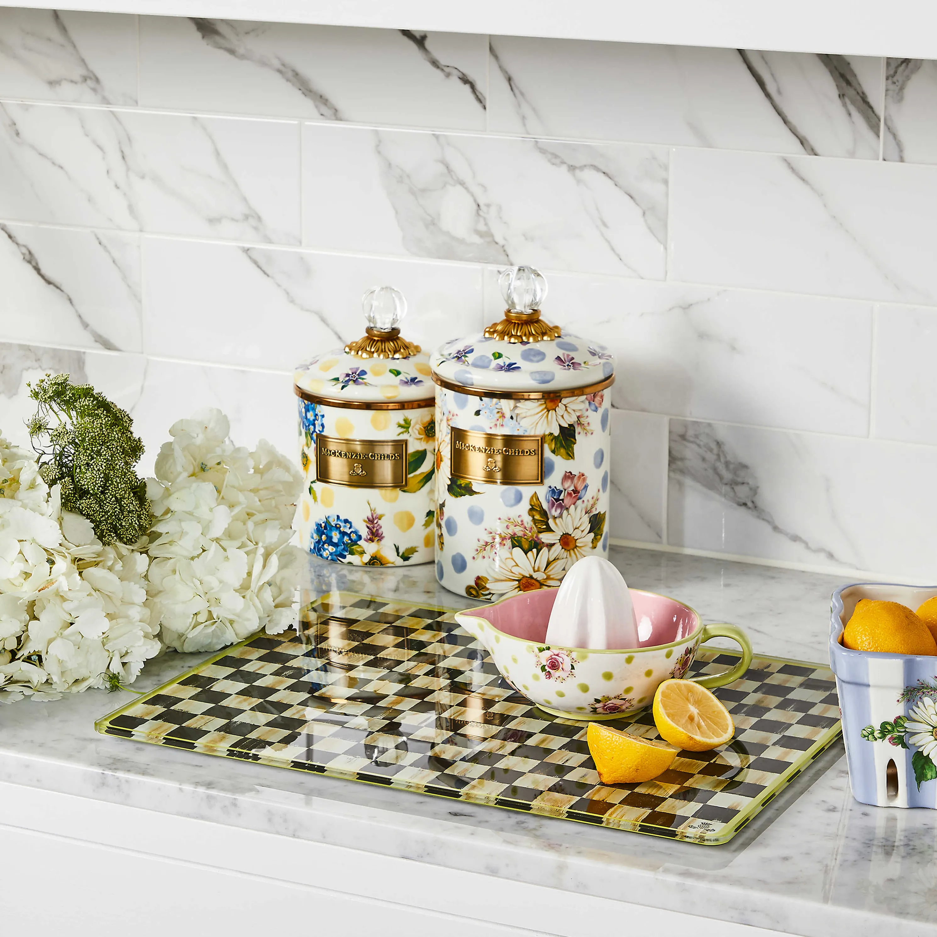 Courtly Check Cutting Board - Large