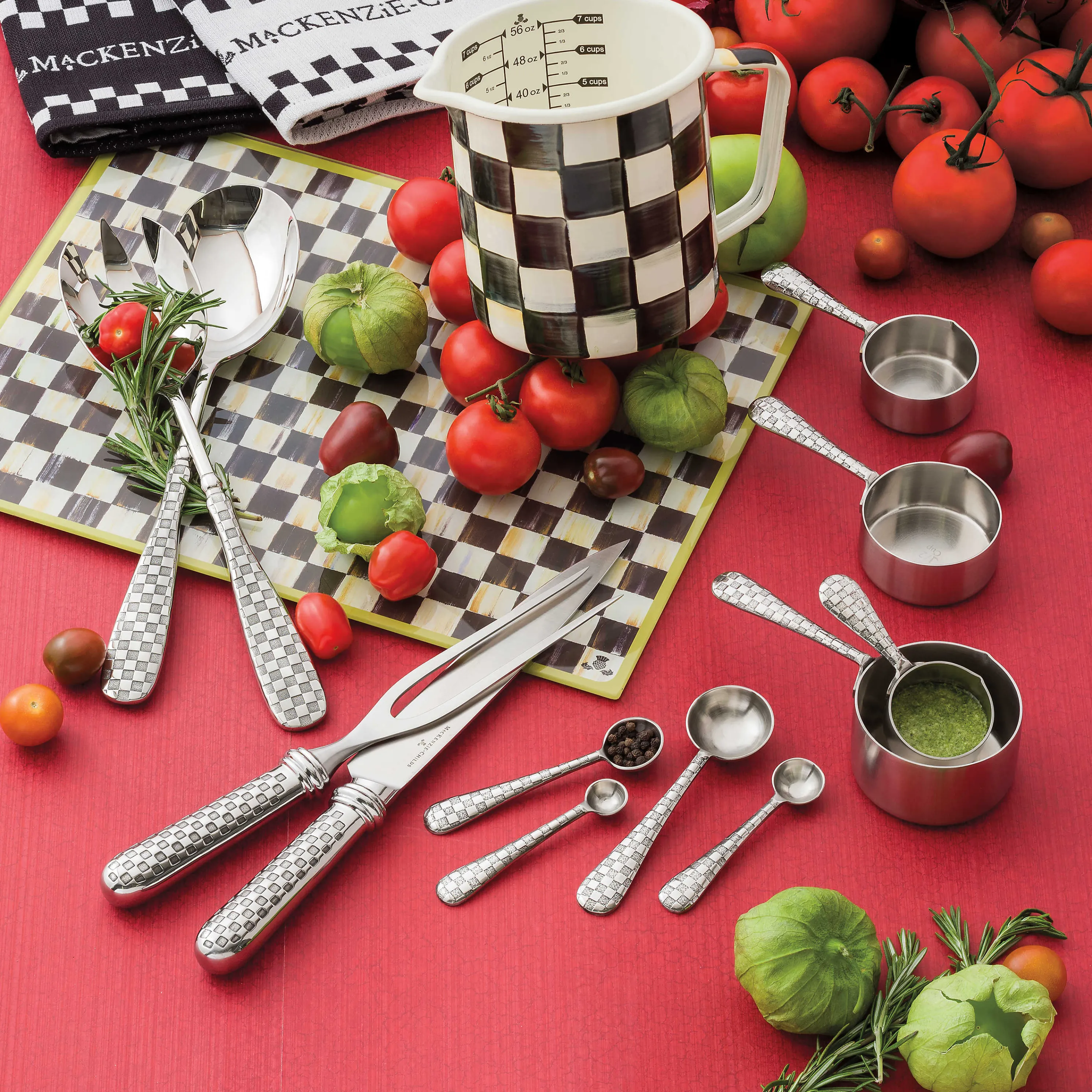 Courtly Check Enamel 7 Cup Measuring Cup