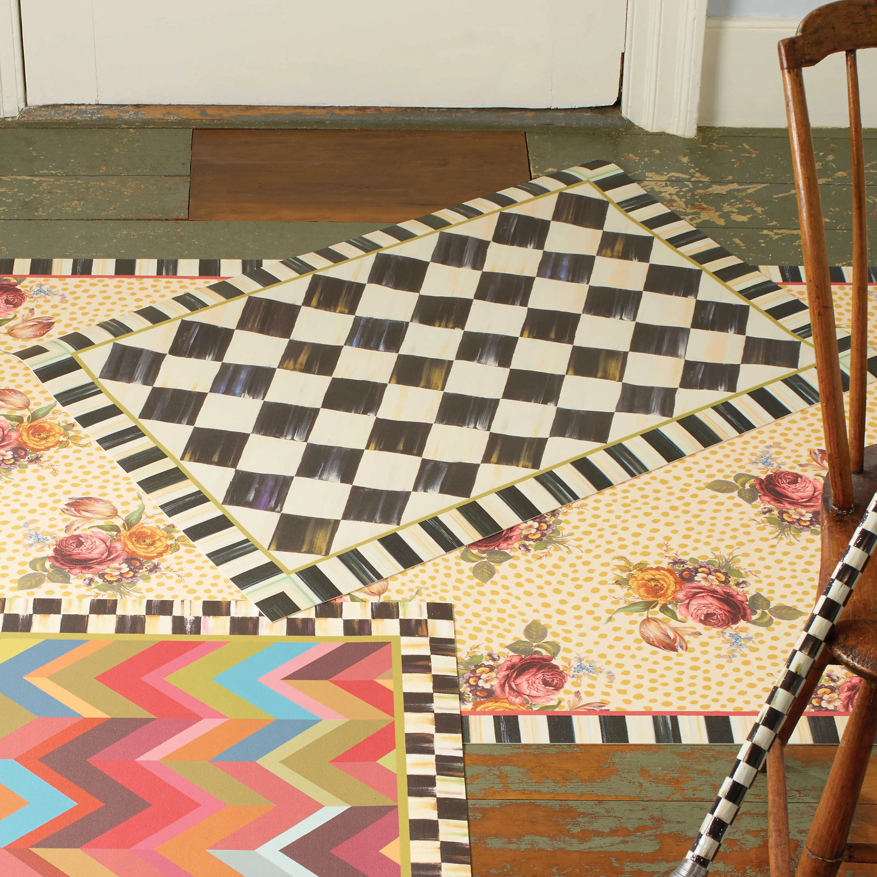 Courtly Check Floor Mat - 2' X 3'