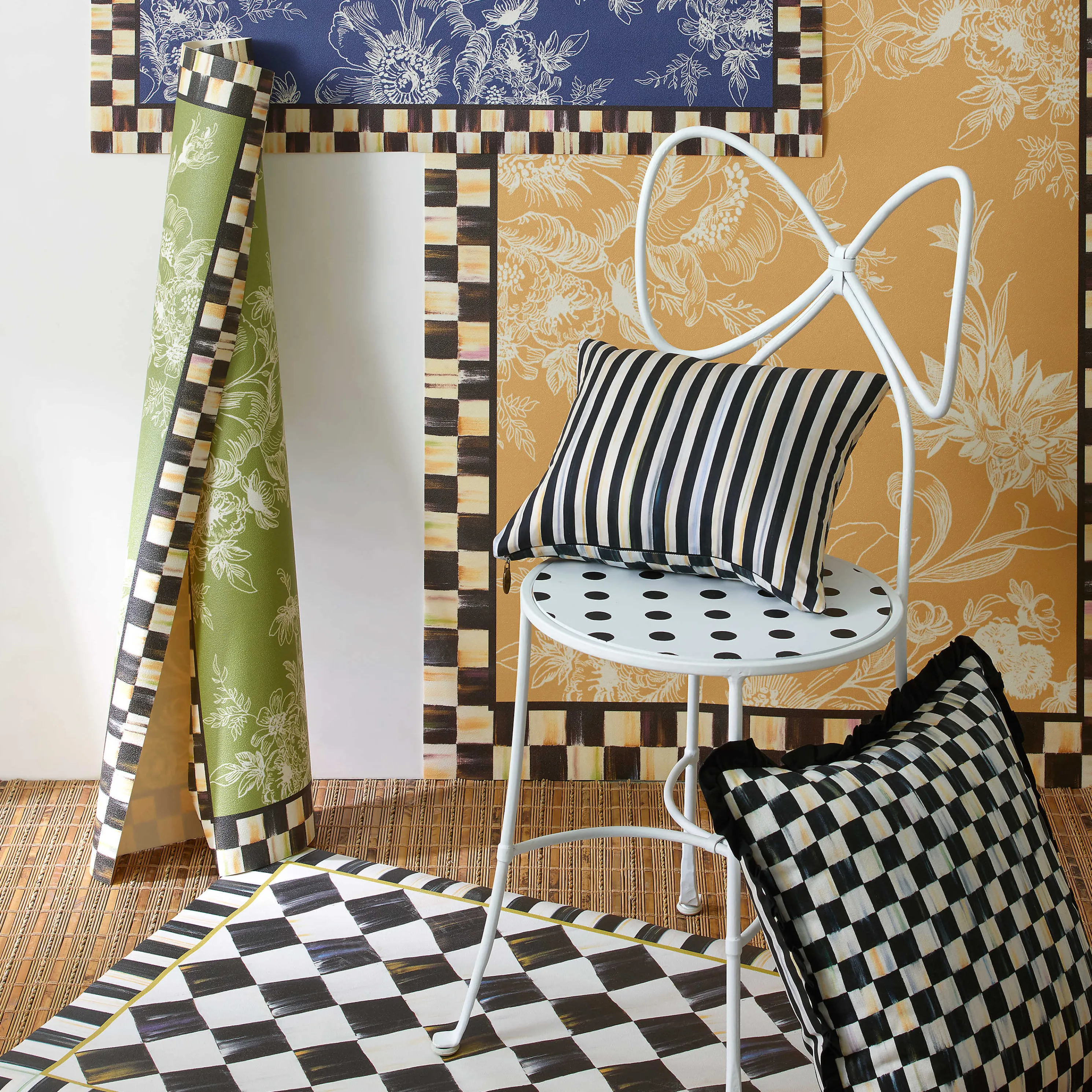 Courtly Check Floor Mat - 2' X 3'