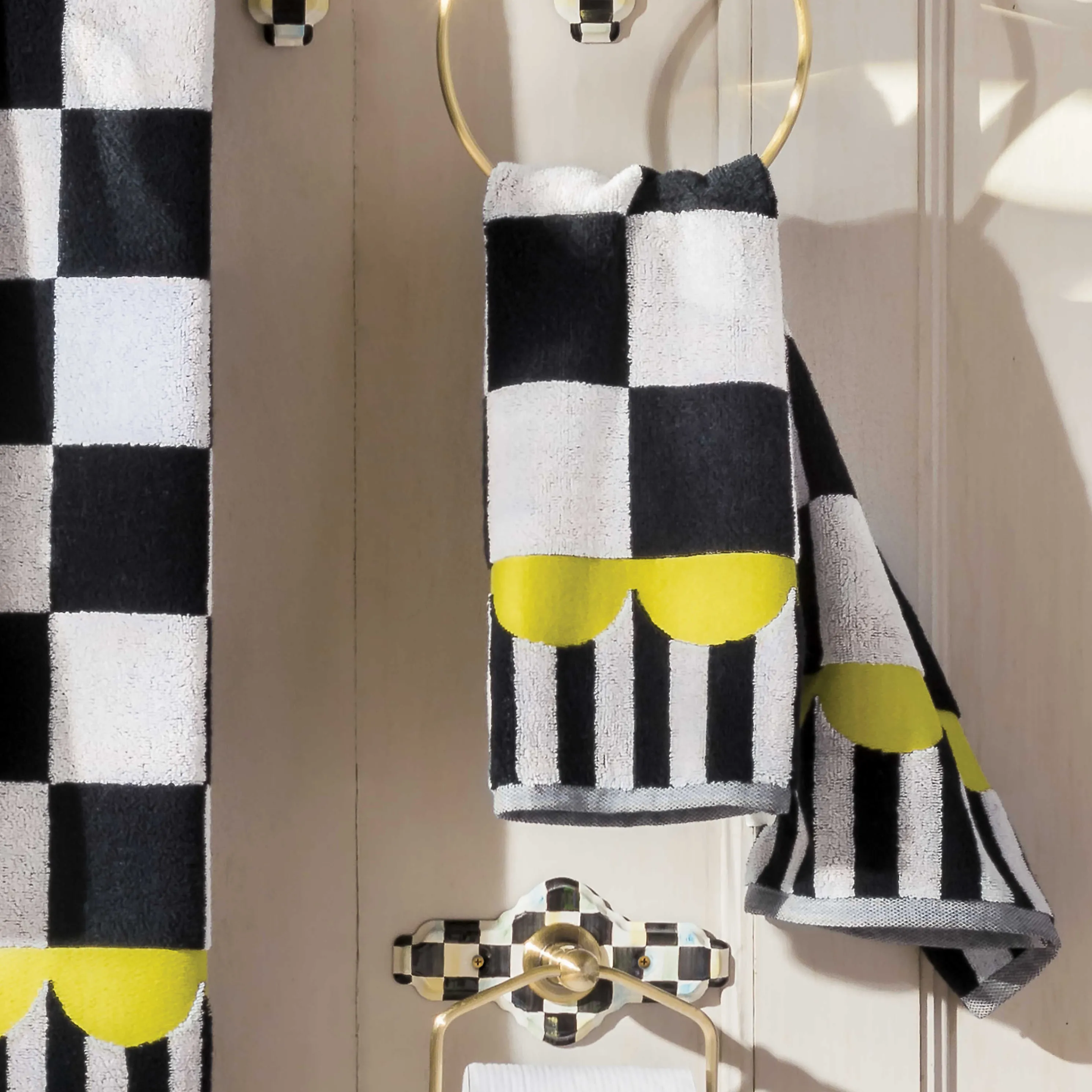 Courtly Check Hand Towel