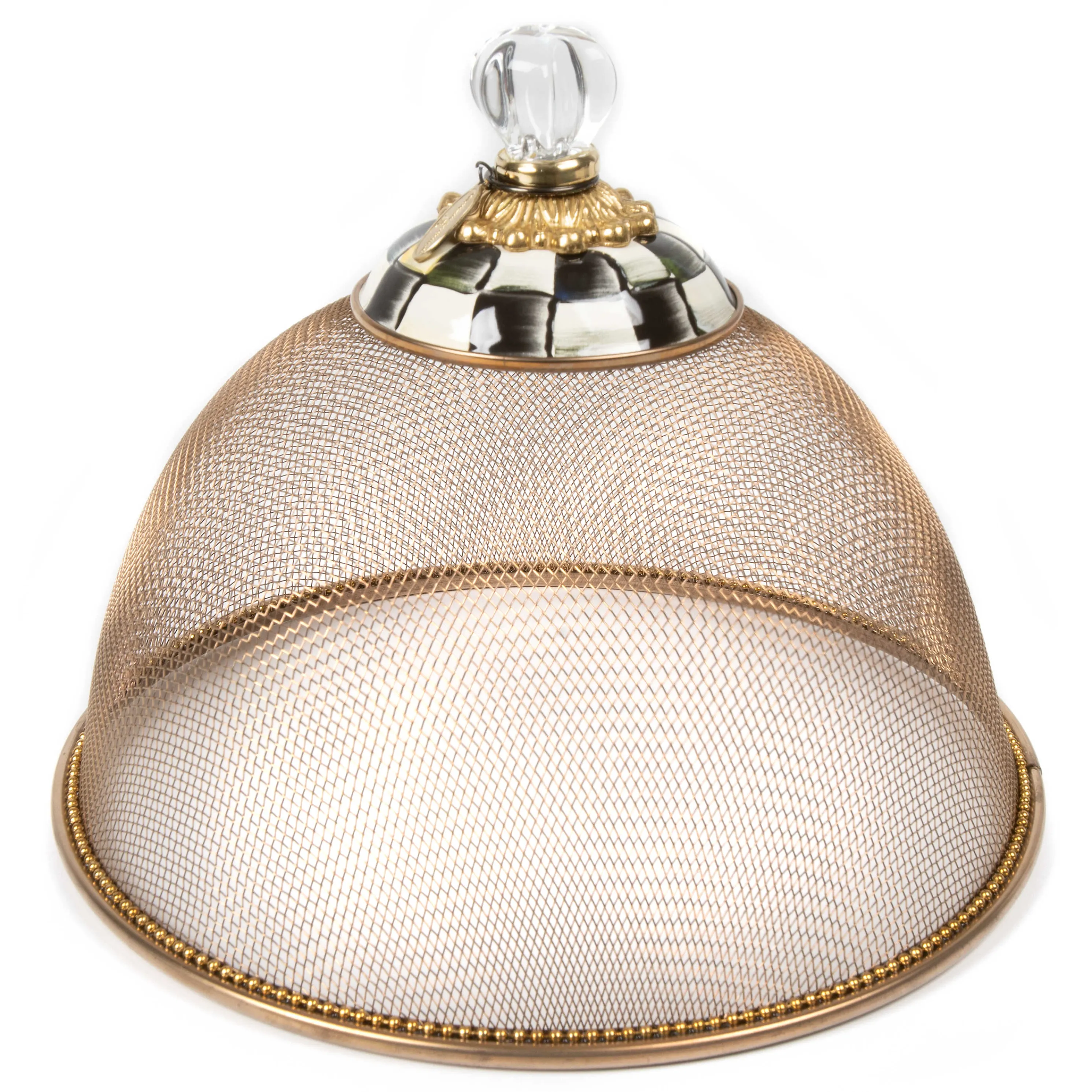 Courtly Check Mesh Dome - Small