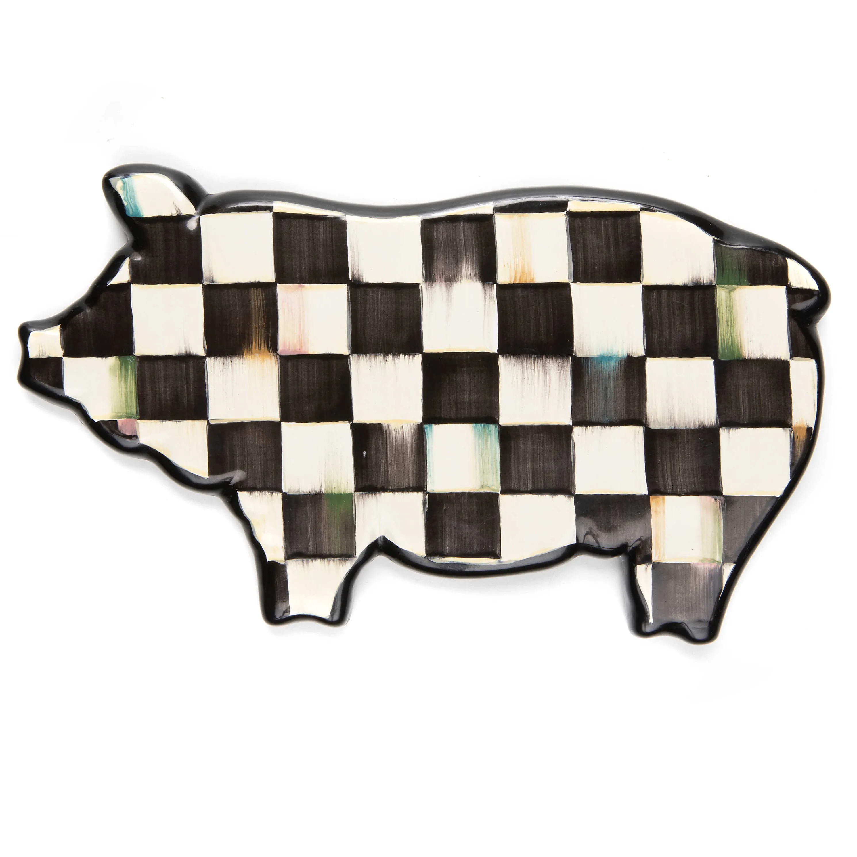 Courtly Check Pig Trivet