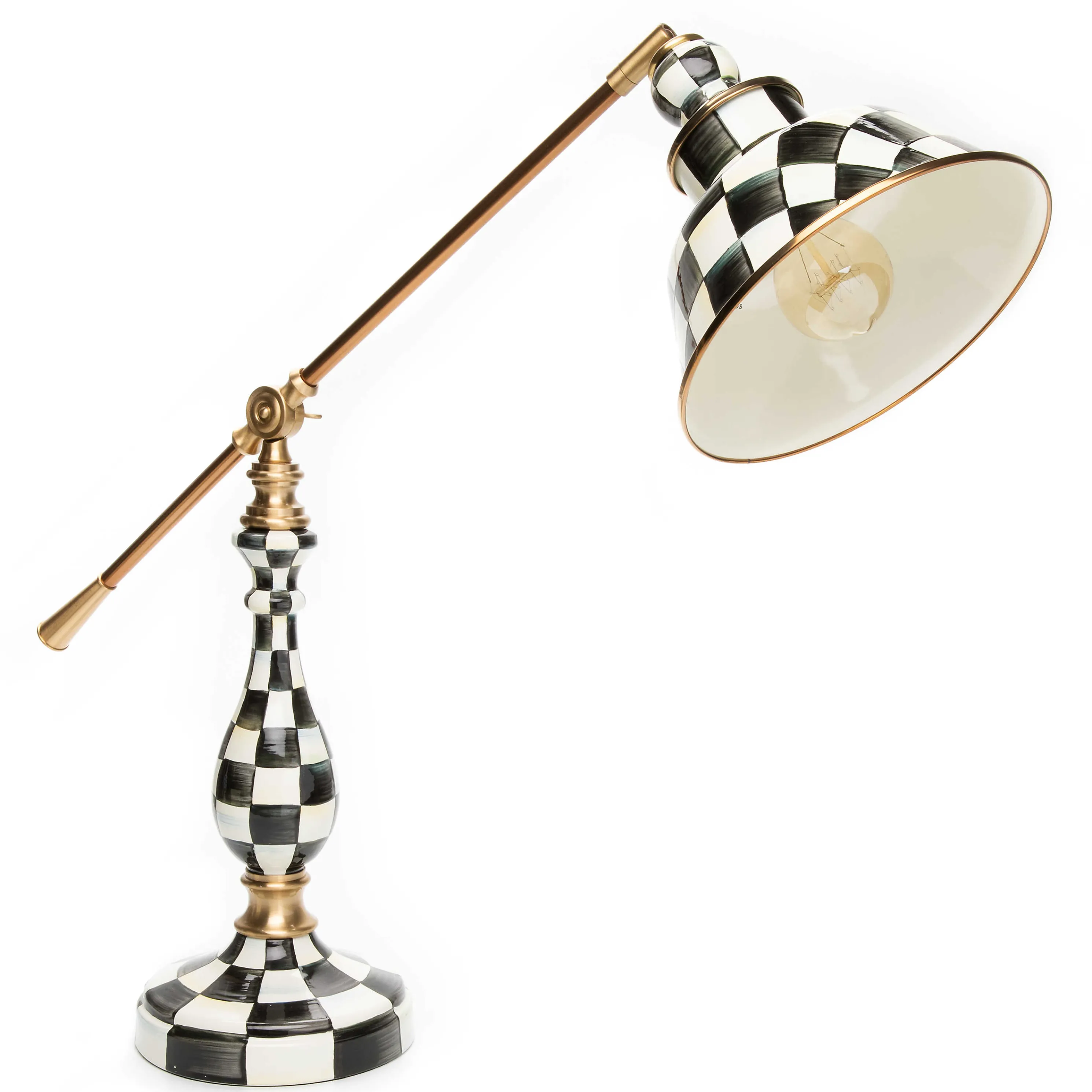 Courtly Check Reading Table Lamp