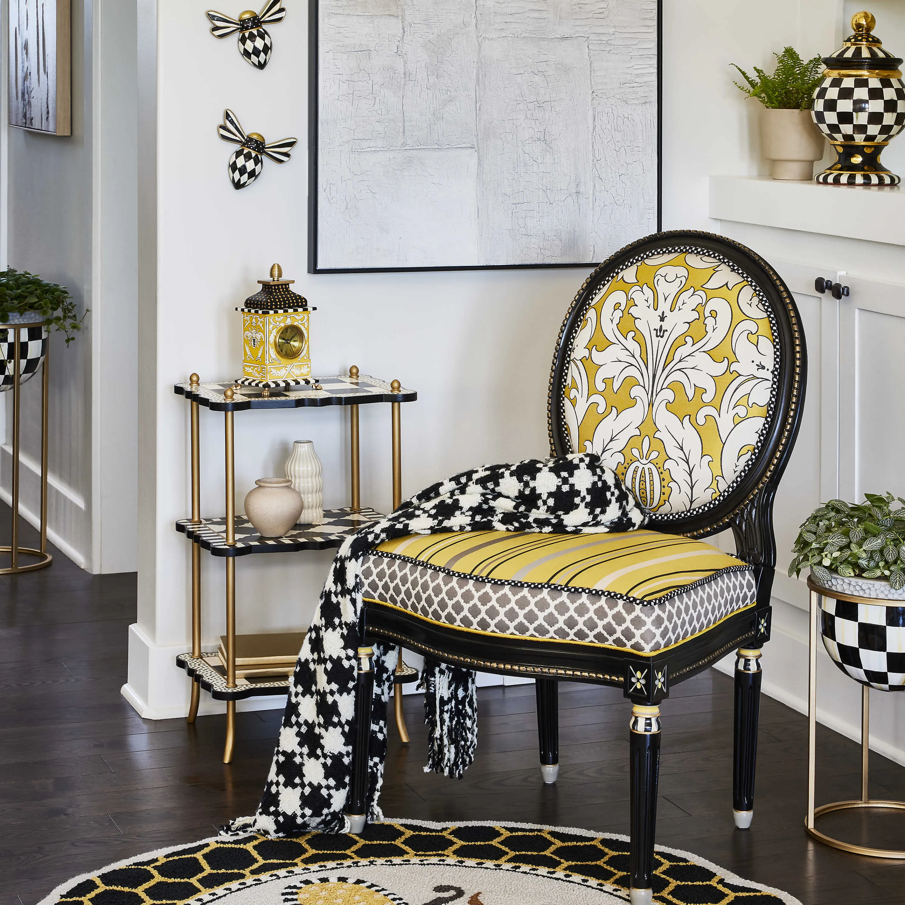 Courtly Three Tier Table