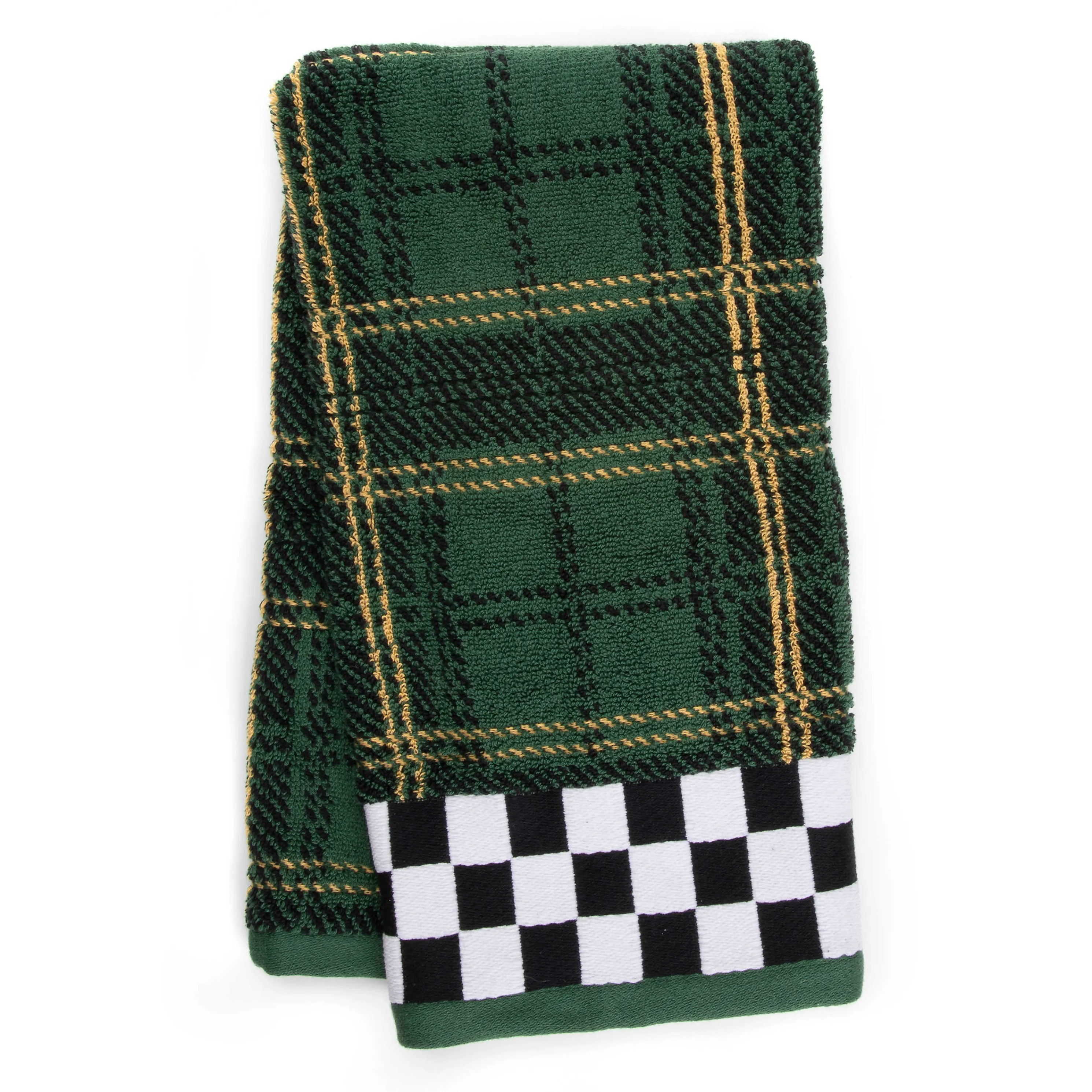 Evergreen Plaid Hand Towel