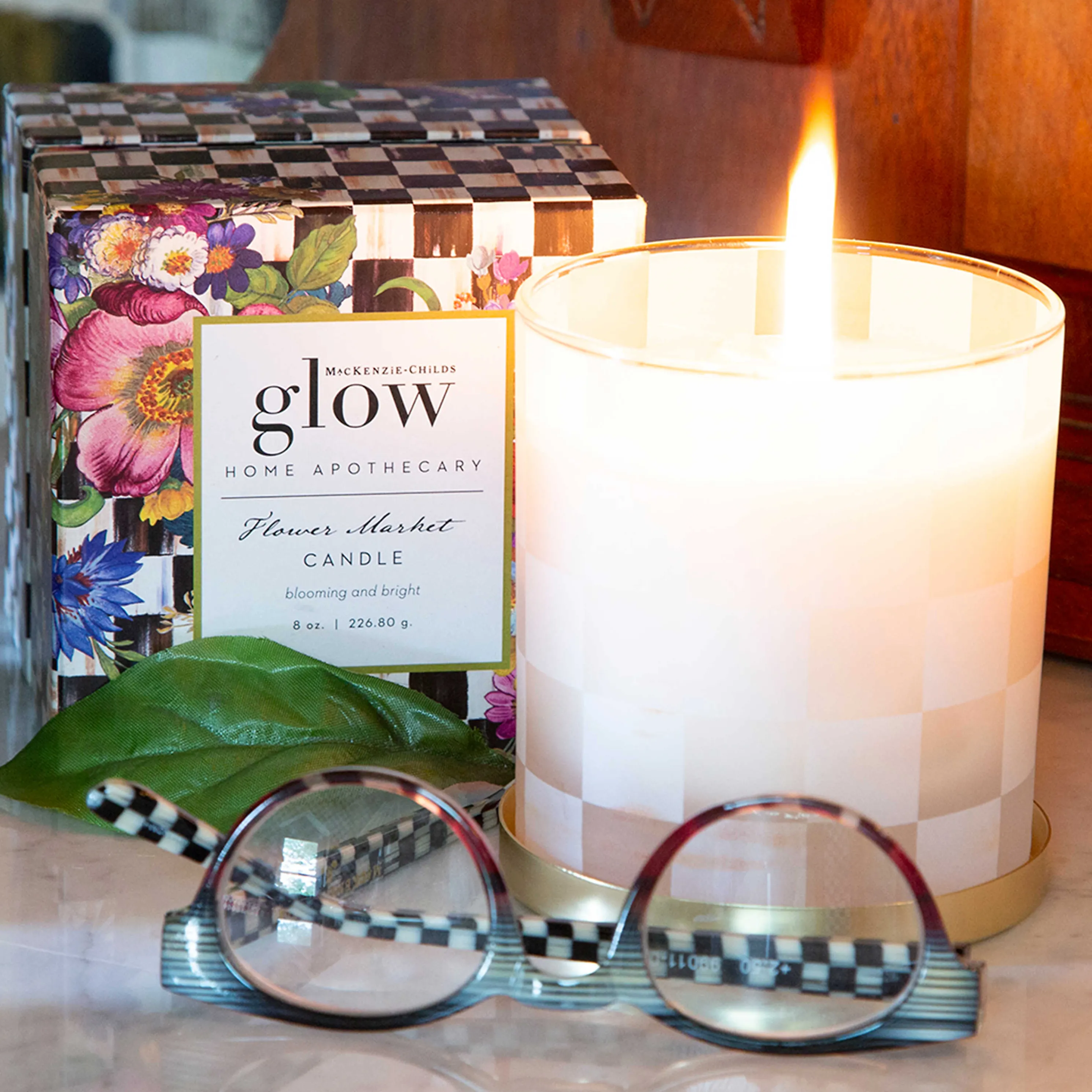 Flower Market Candle - 8 Oz.