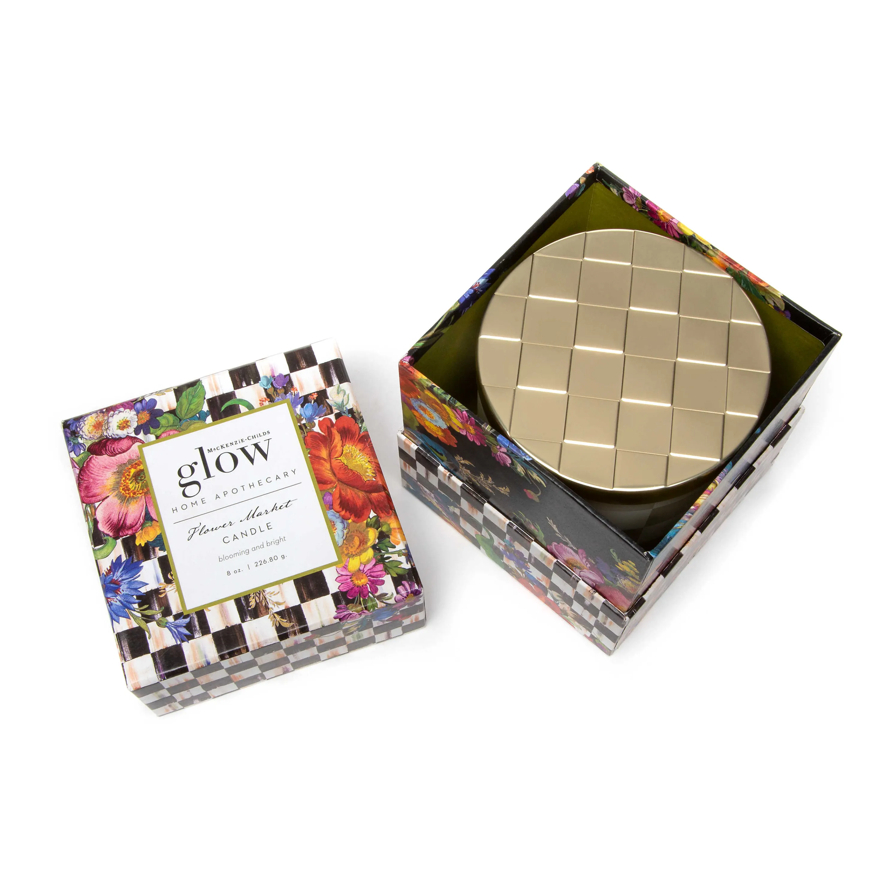 Flower Market Candle - 8 Oz.