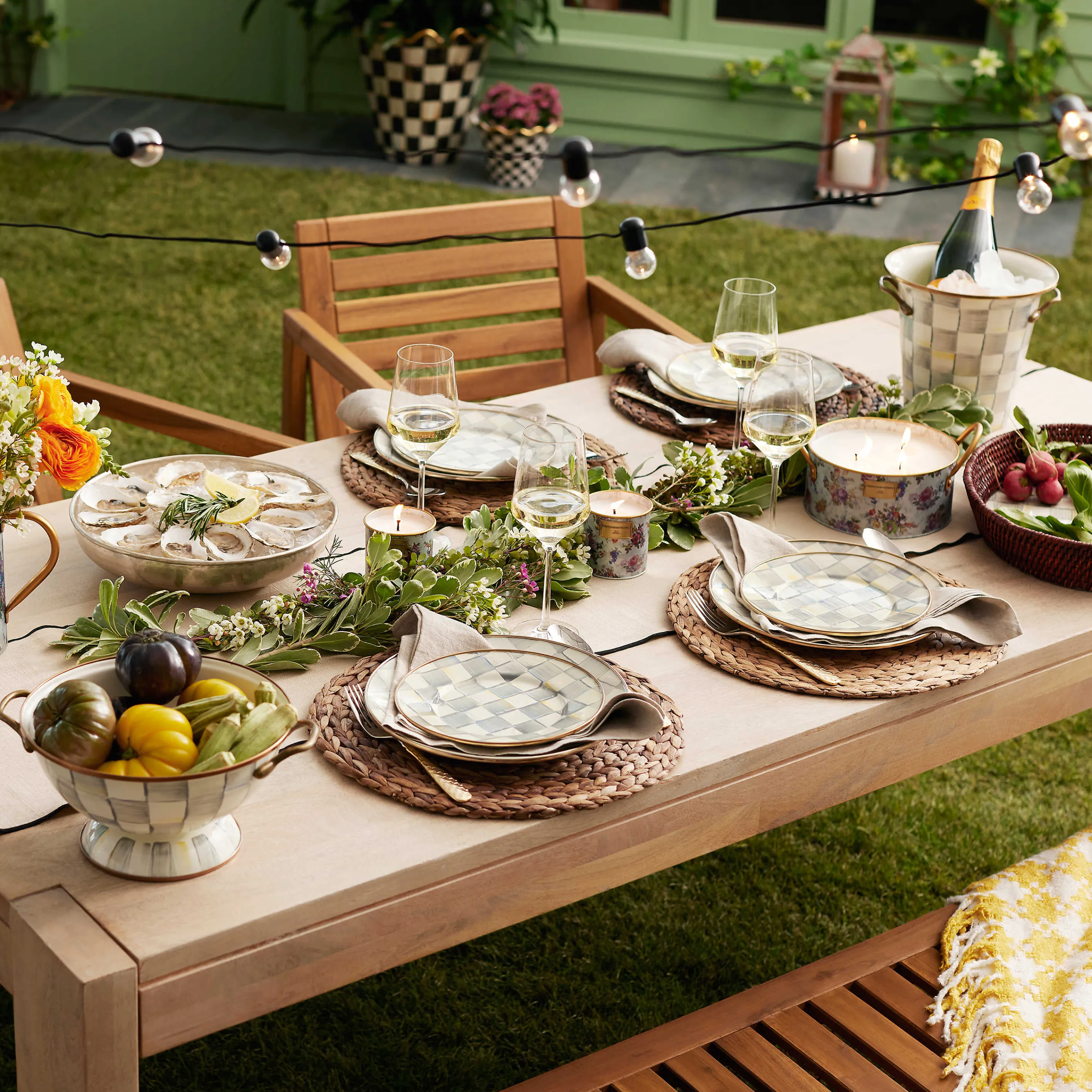 Flower Market Citronella Candle - Large