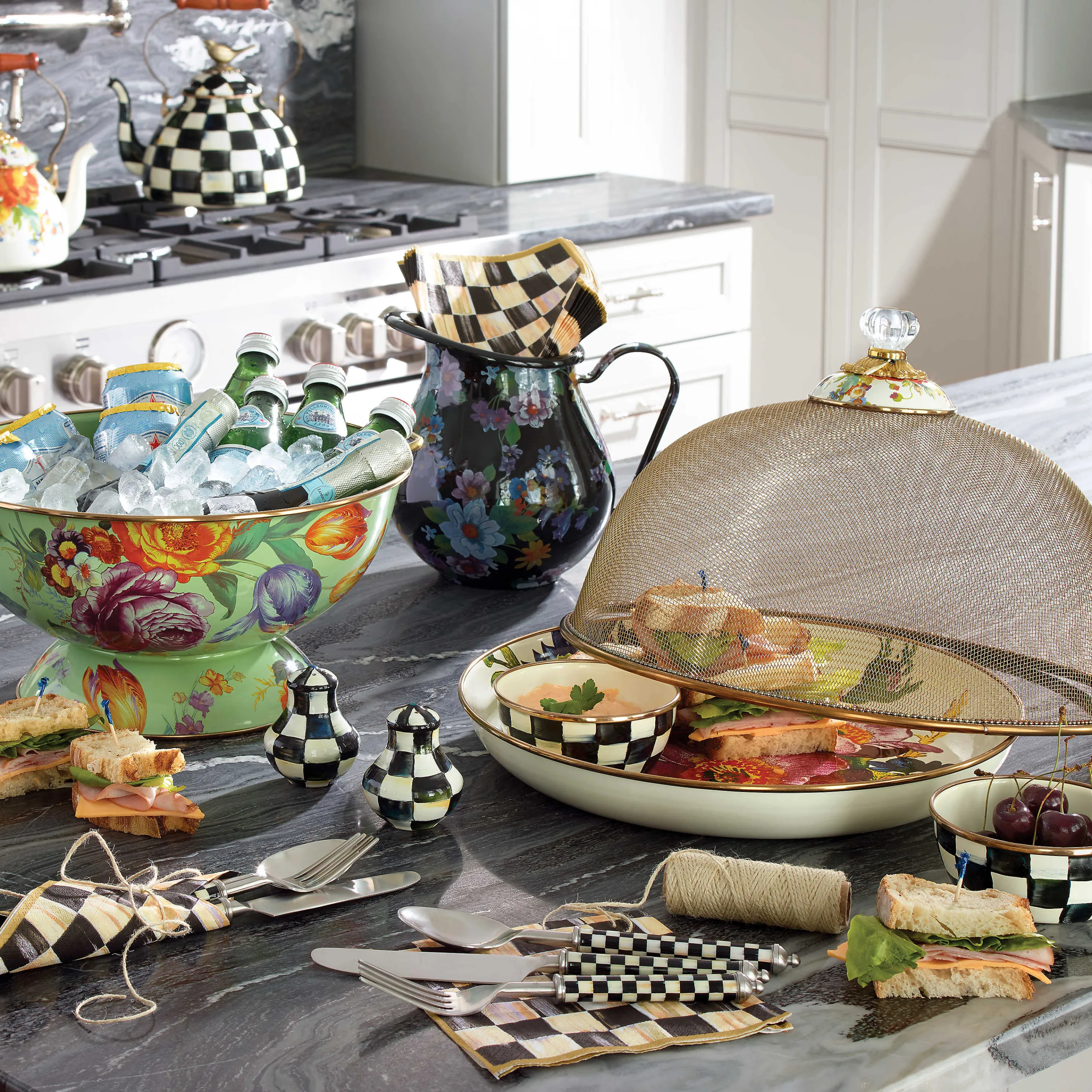 Flower Market Mesh Dome - Large