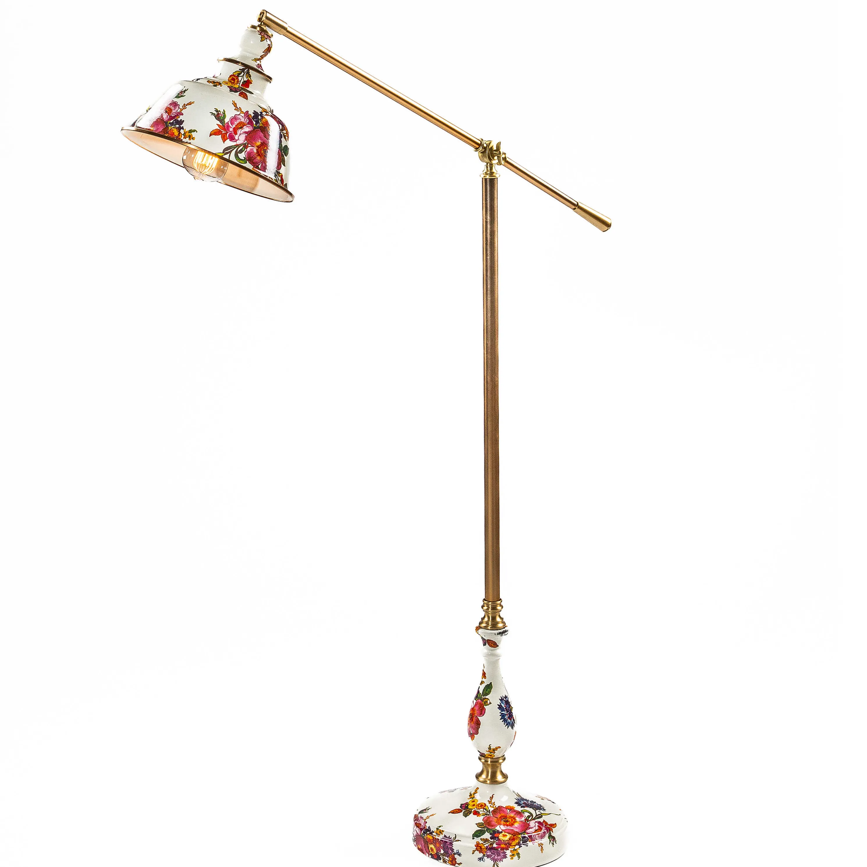 Flower Market Reading Floor Lamp