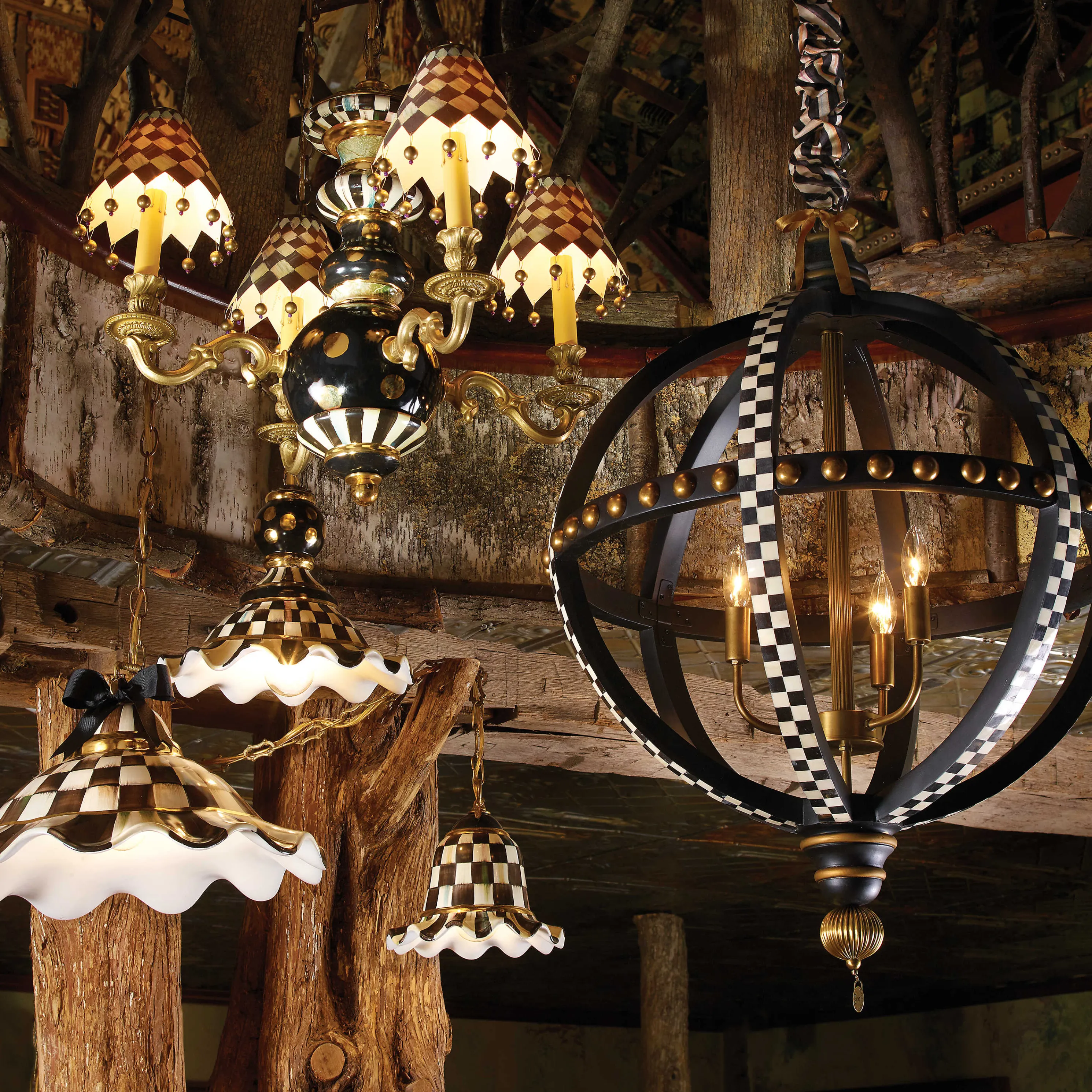 Globe Chandelier