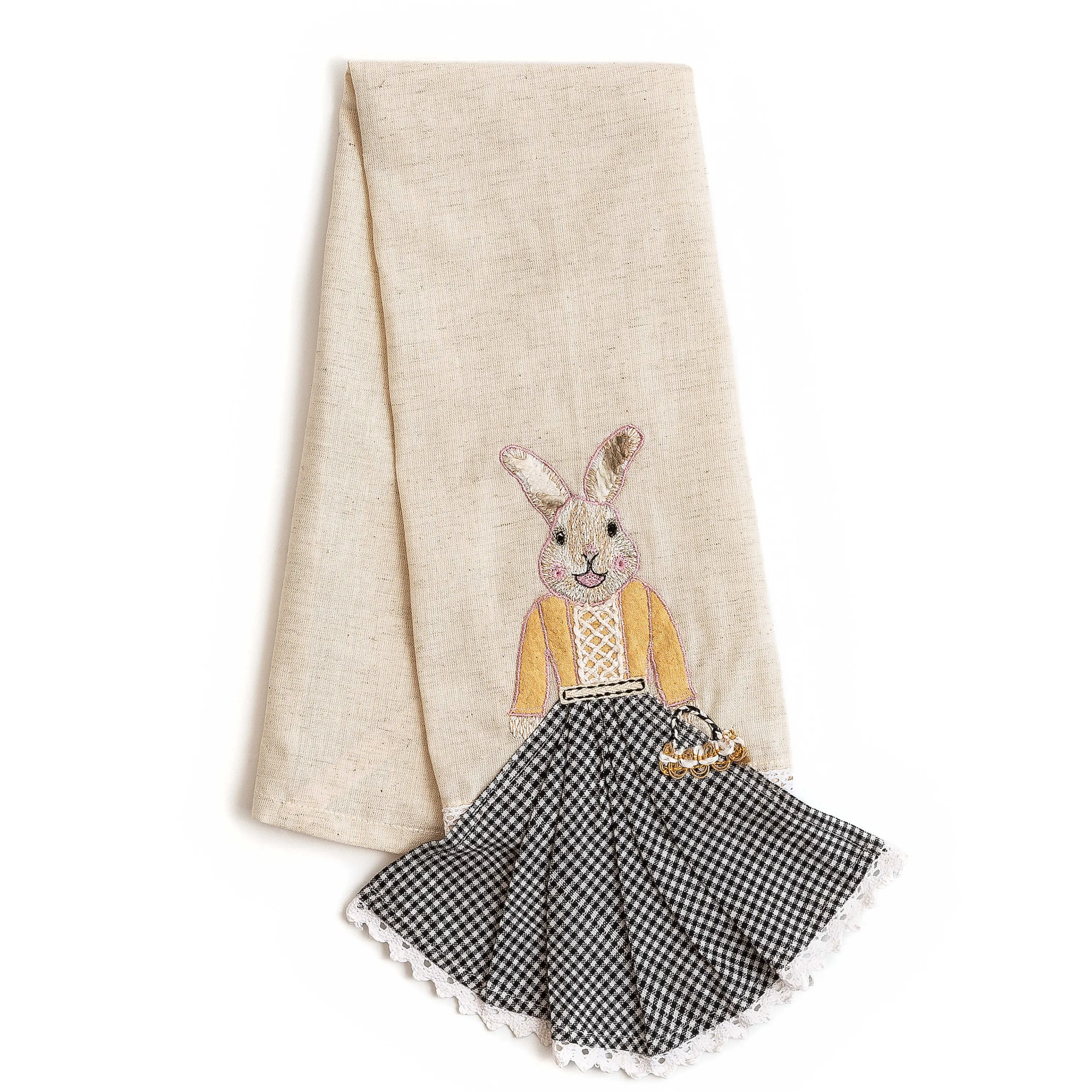 Ms. Bunny Dish Towel