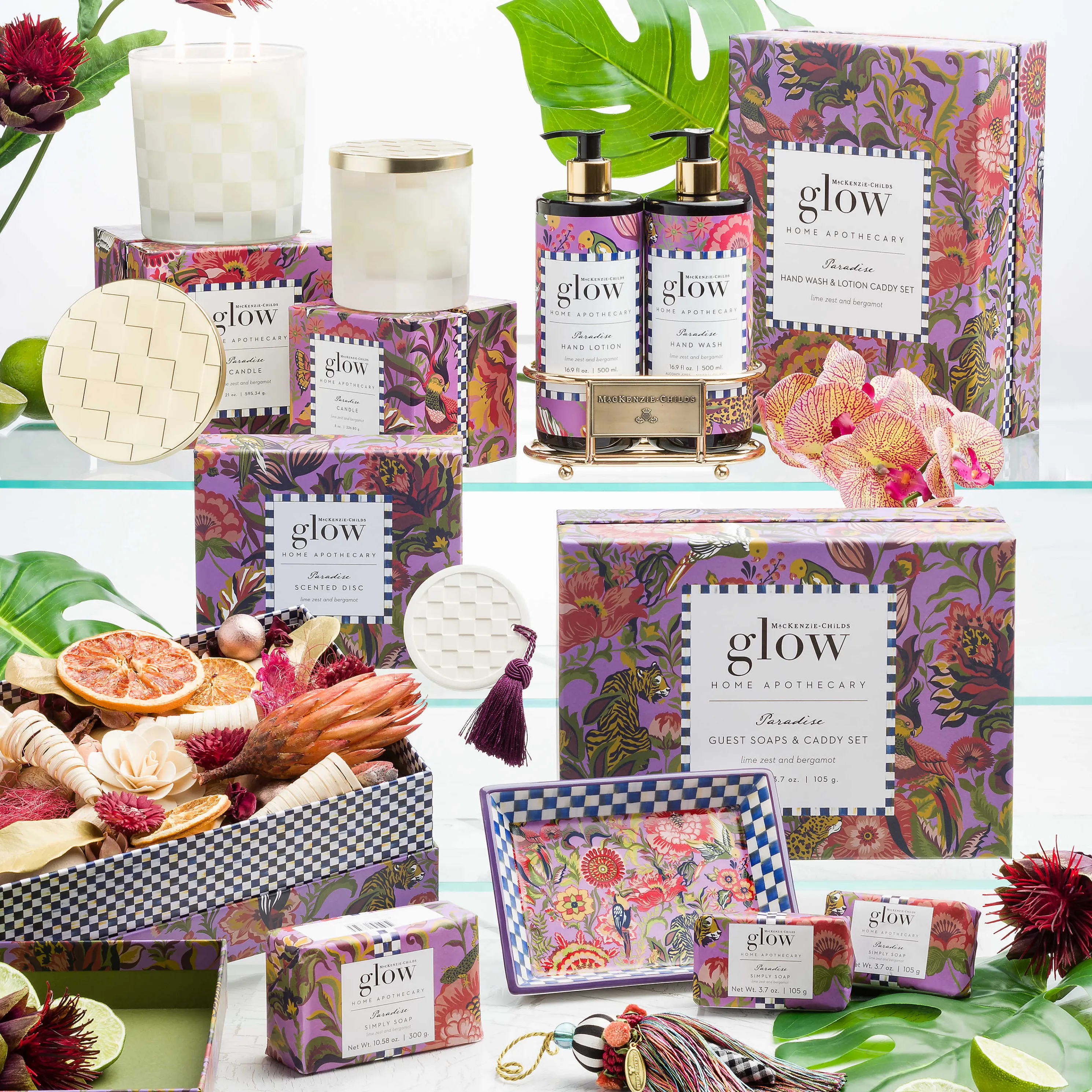 Paradise Bar Soap & Dish Set