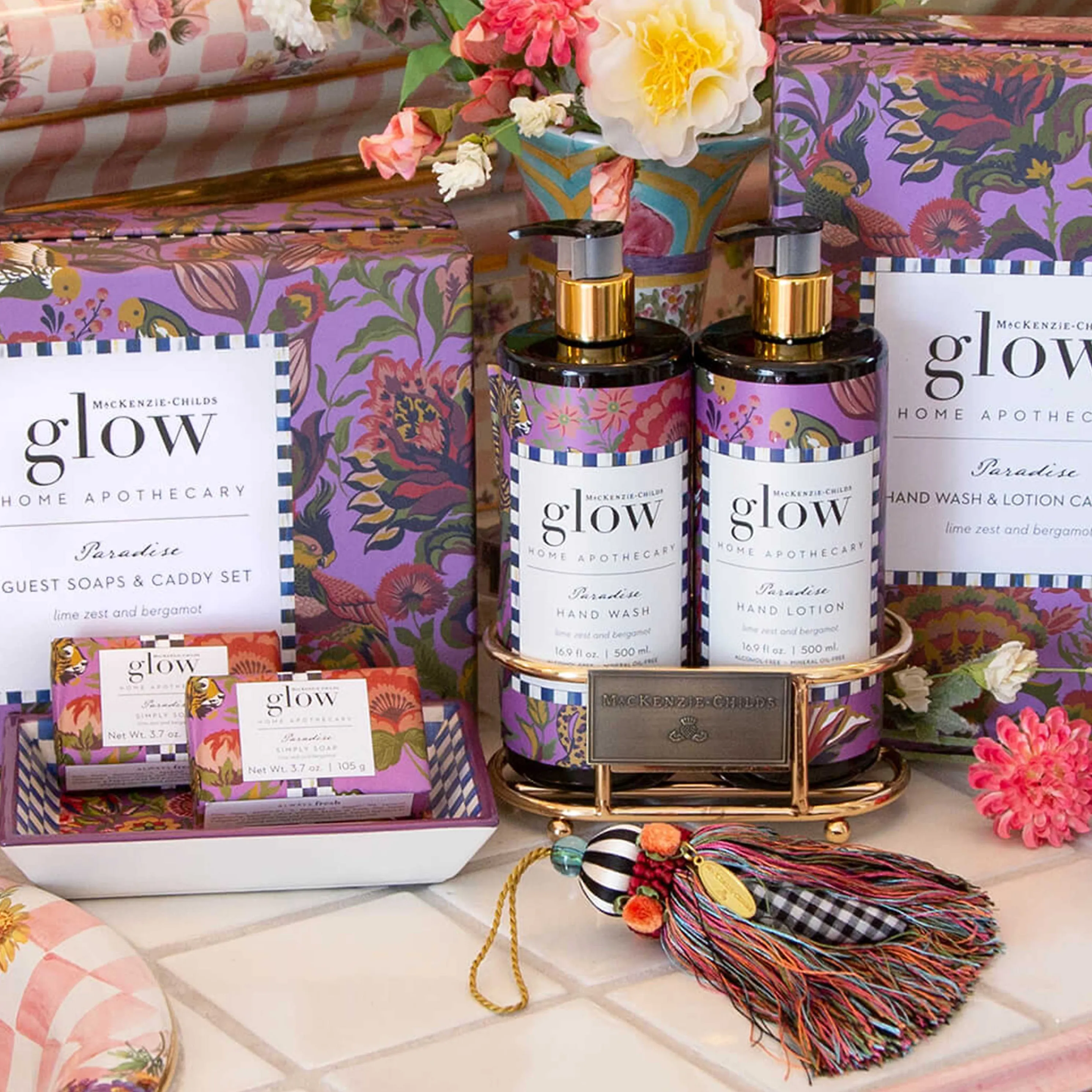 Paradise Bar Soap & Dish Set