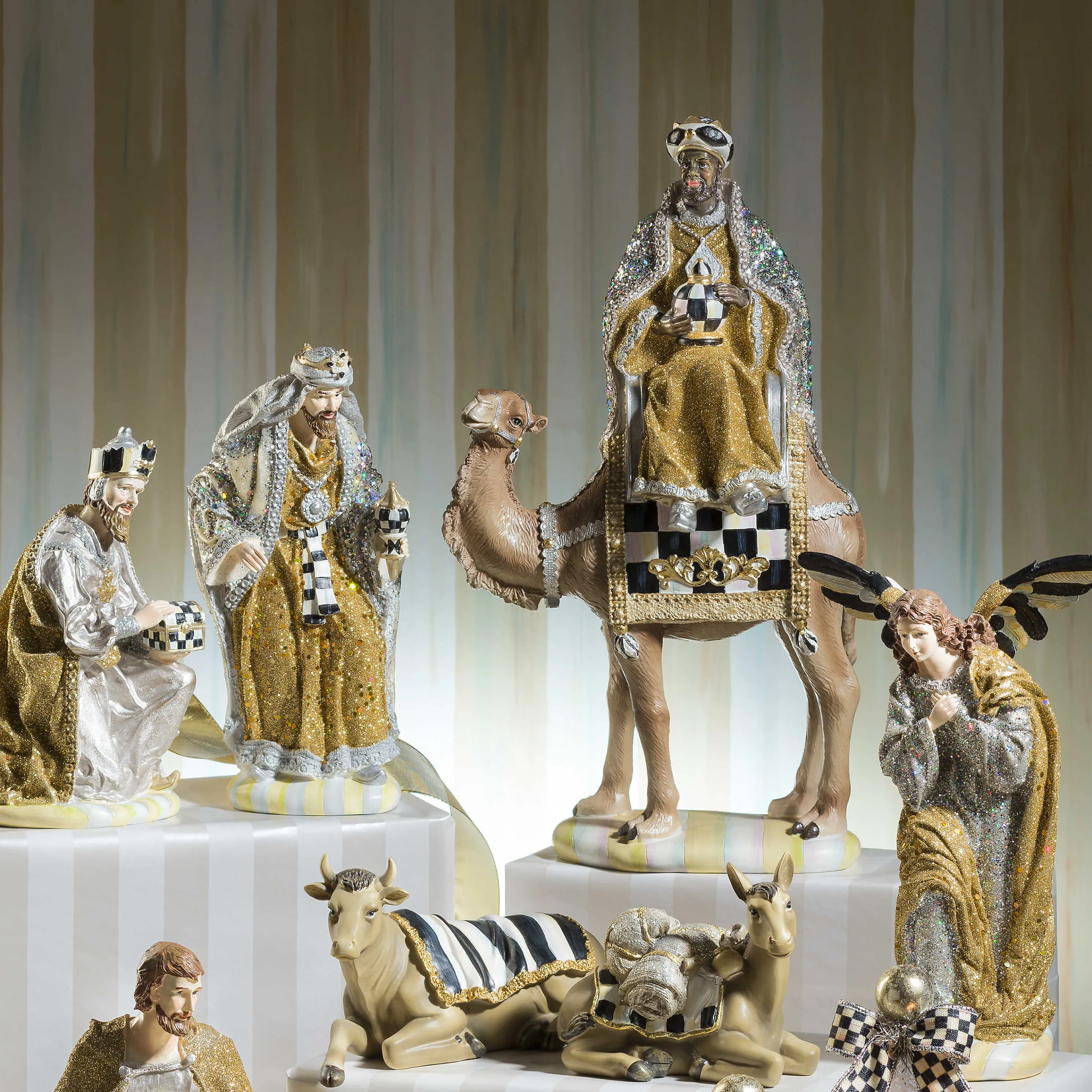 Parchment Stripe Wallpaper