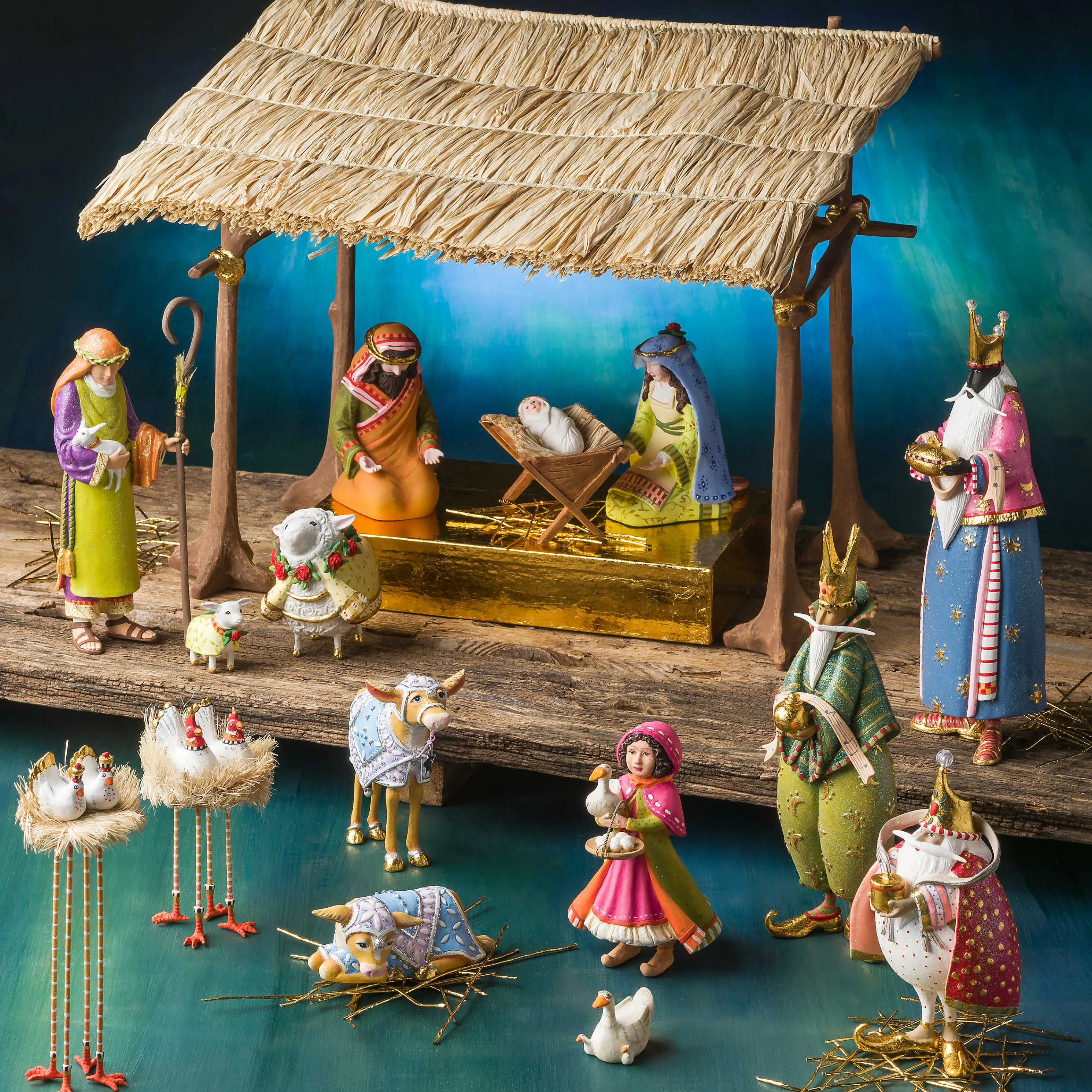 Patience Brewster Nativity Holy Family Figures