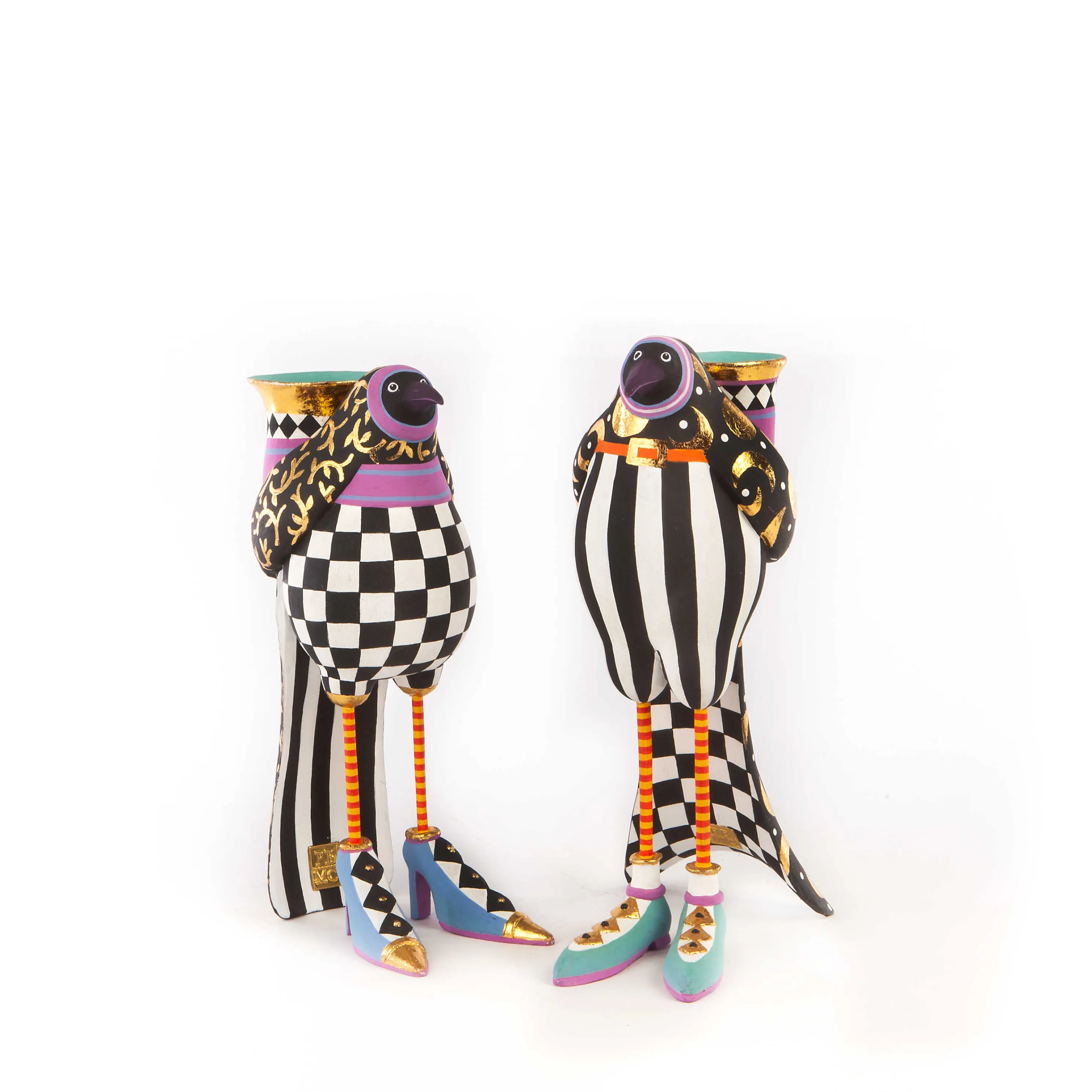 Patience Brewster Carl Crow Candle Holder