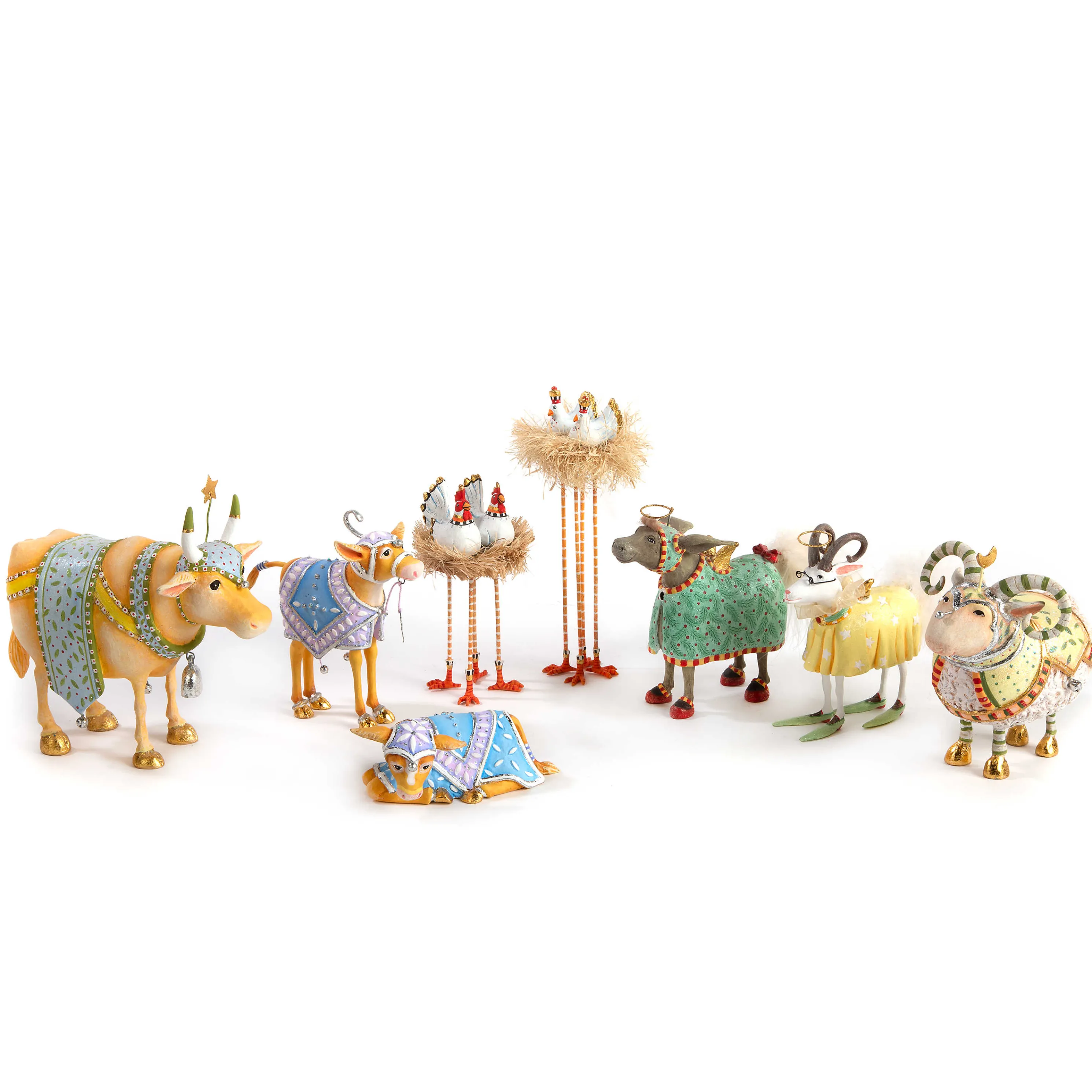 Patience Brewster Nativity Manger Ram Figure