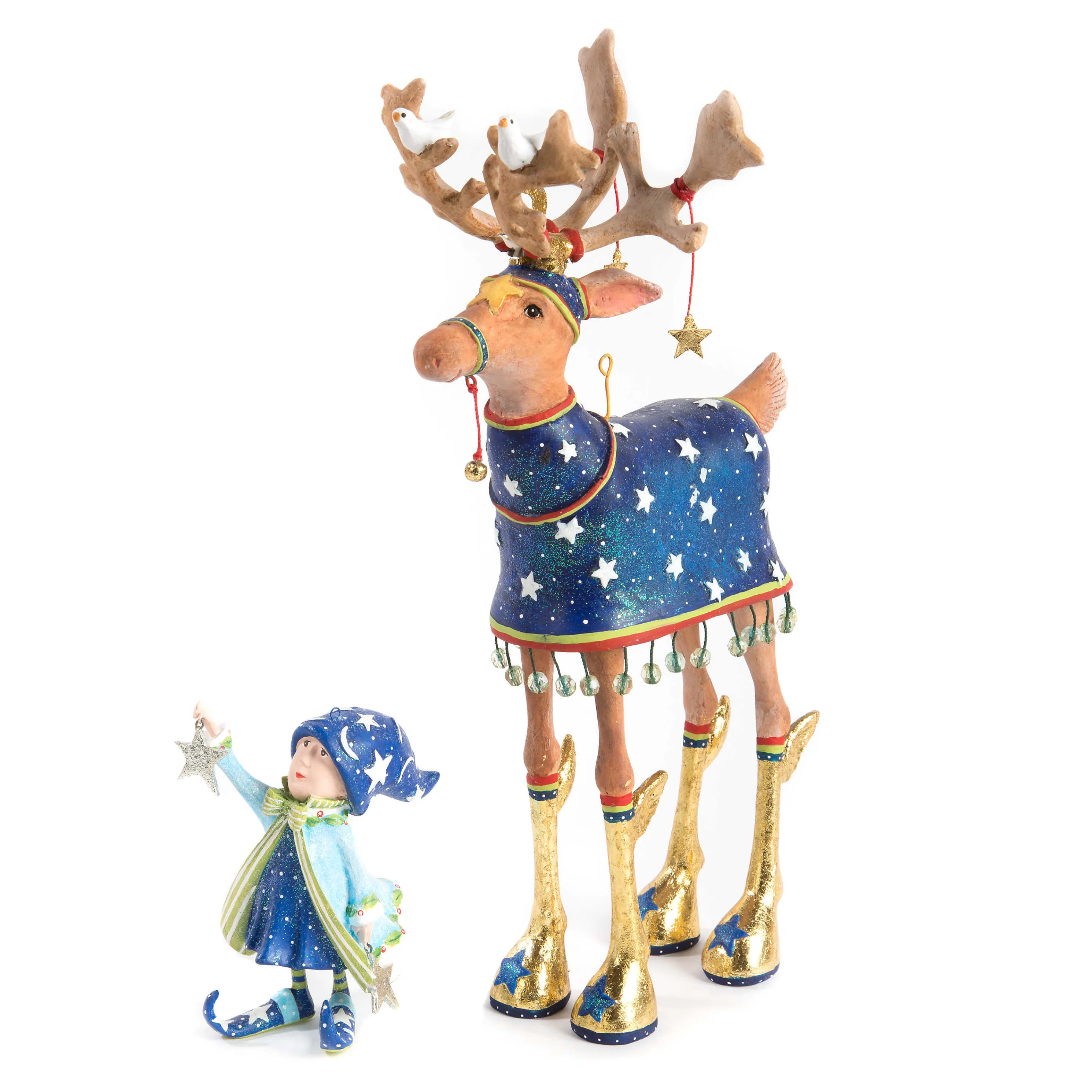 Patience Brewster Dash Away Comet Reindeer Figure
