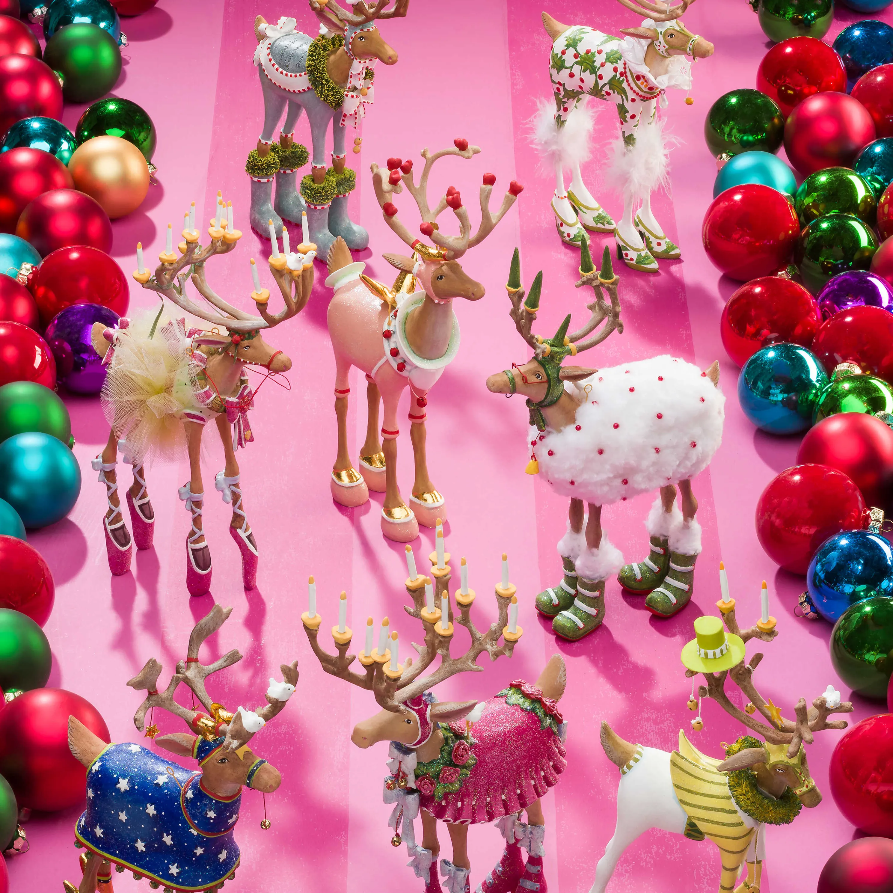 Patience Brewster Dash Away Dancer Reindeer Figure