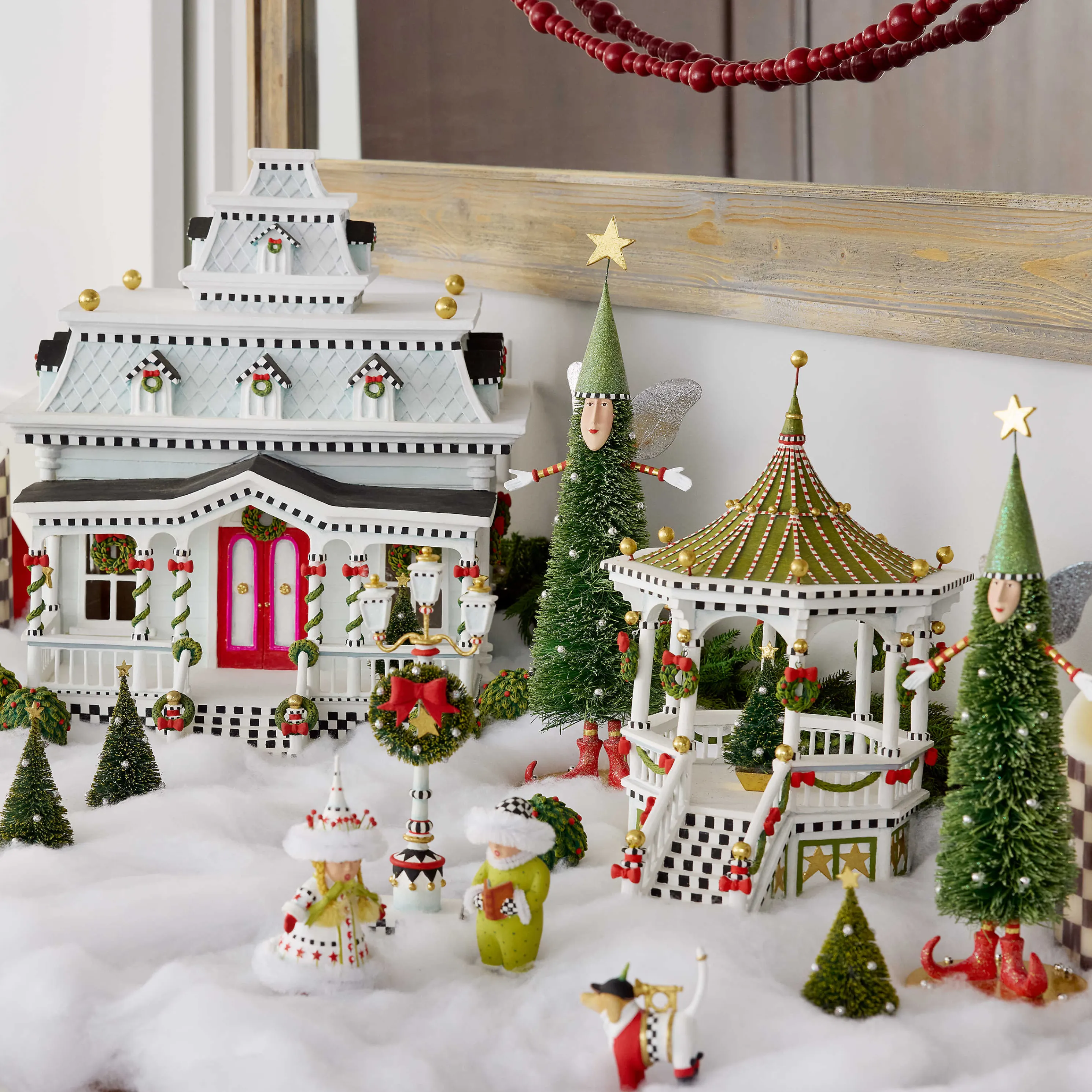 Patience Brewster Caroler House Display