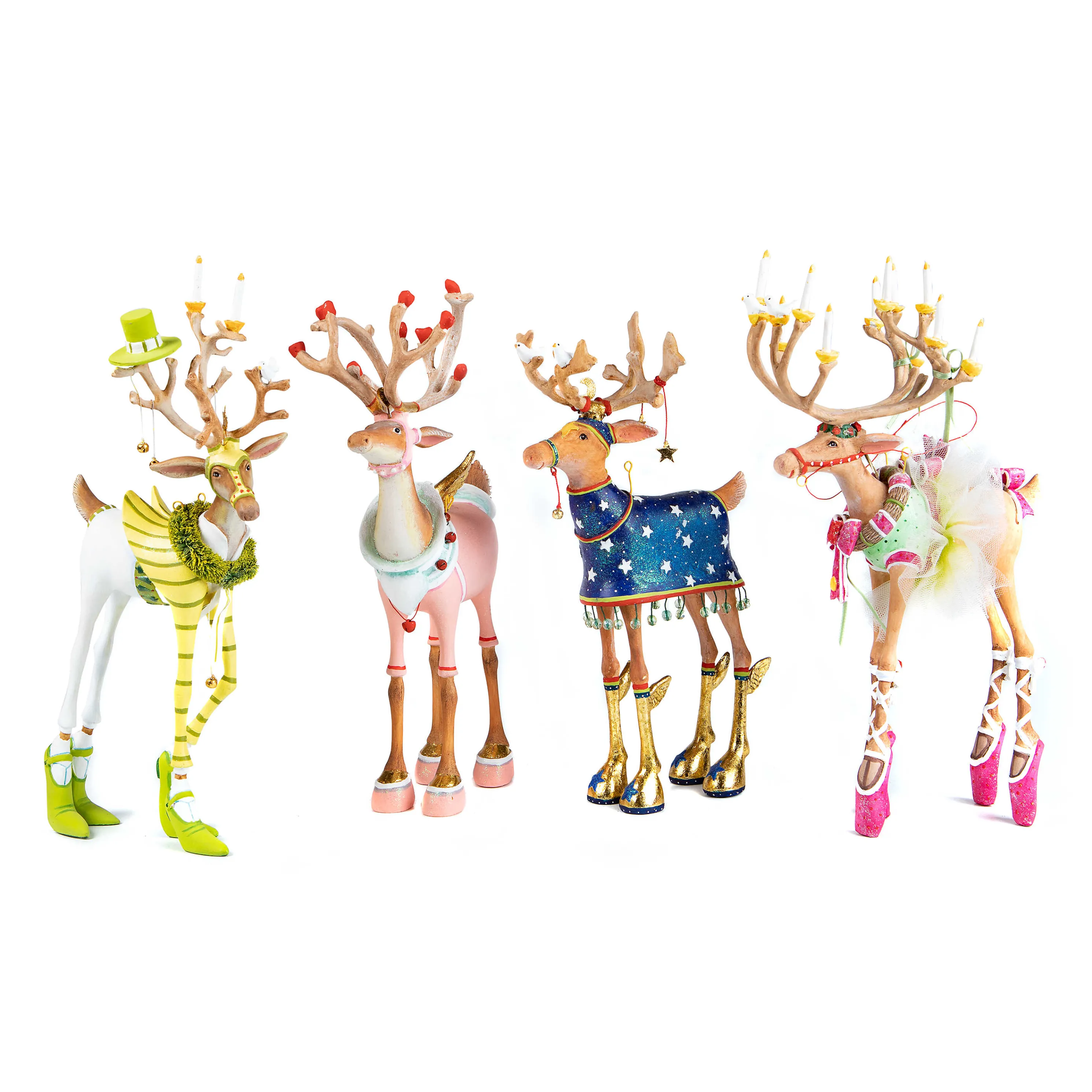 Patience Brewster Dash Away Reindeer Figure Set-B