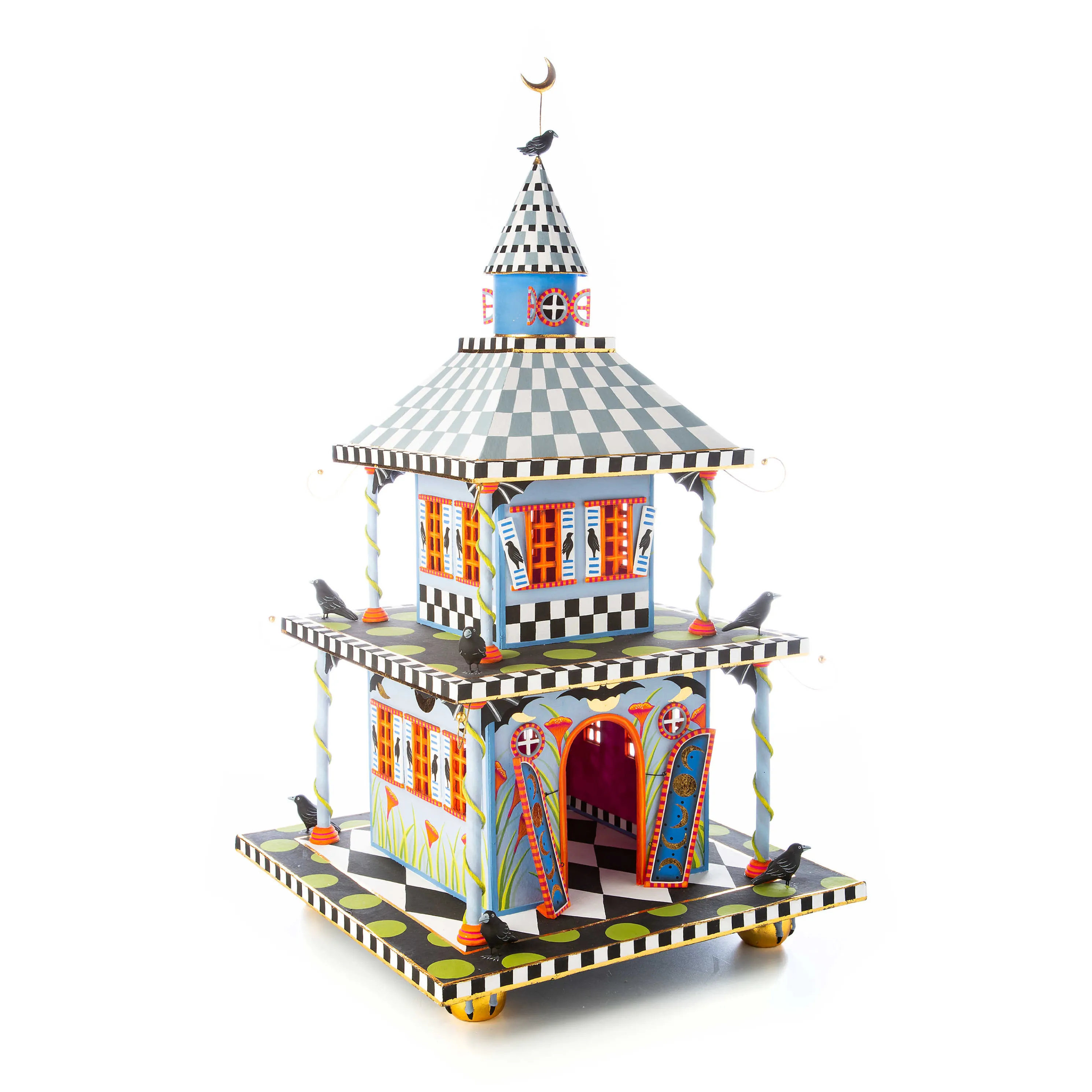 Patience Brewster Spooky House Display