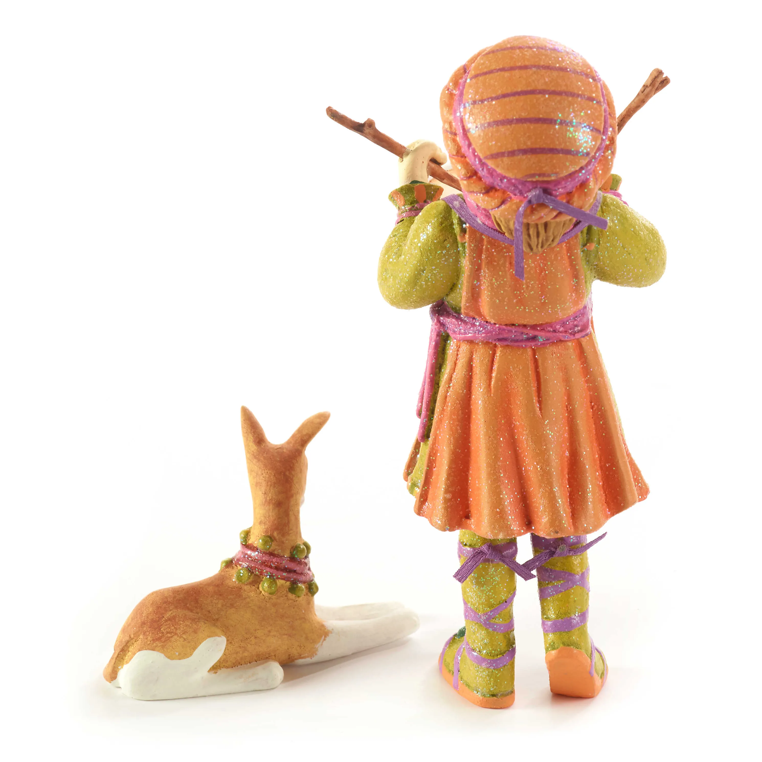 Patience Brewster Nativity Little Drummer Boy And Dog Figures