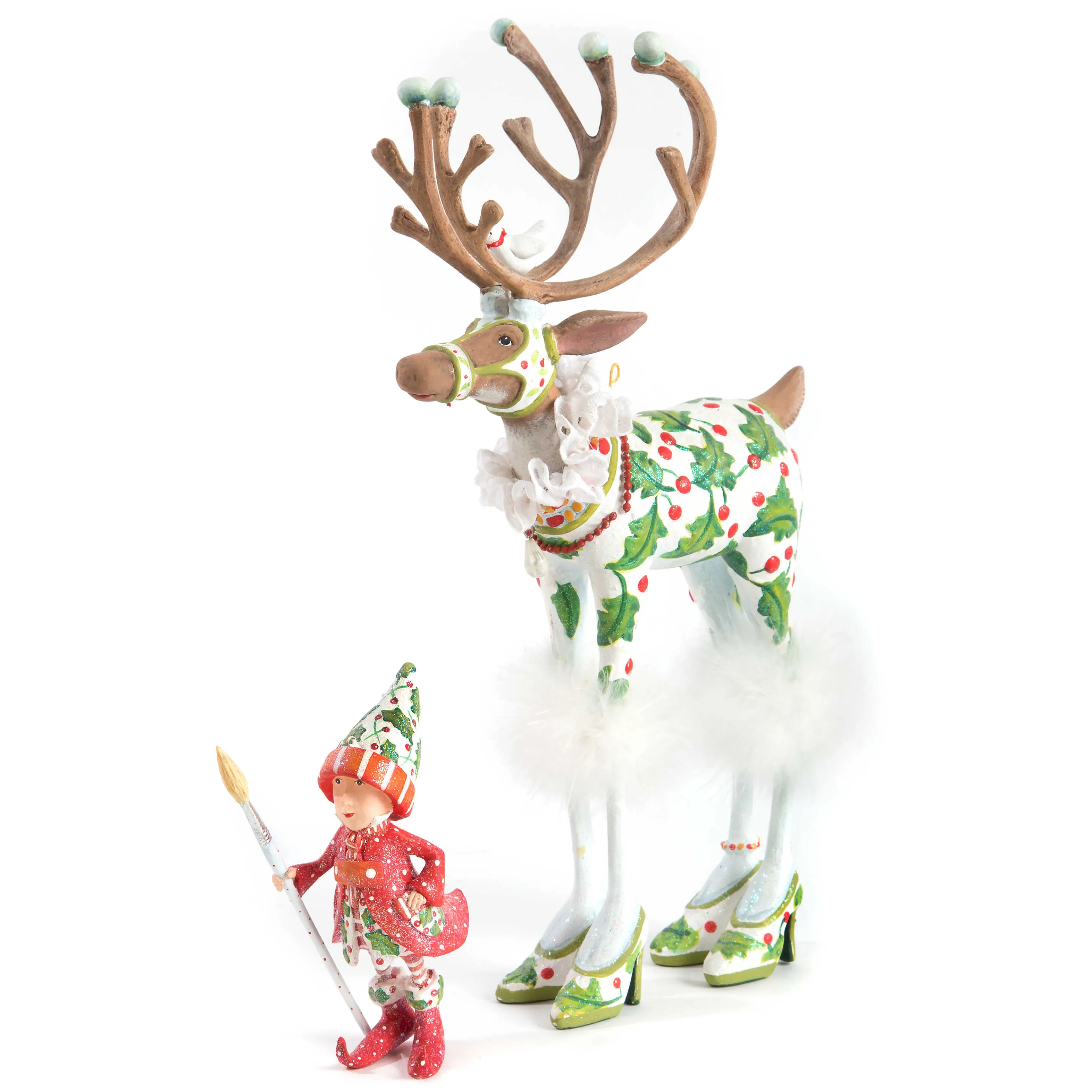 Patience Brewster Dash Away Vixen Reindeer Figure
