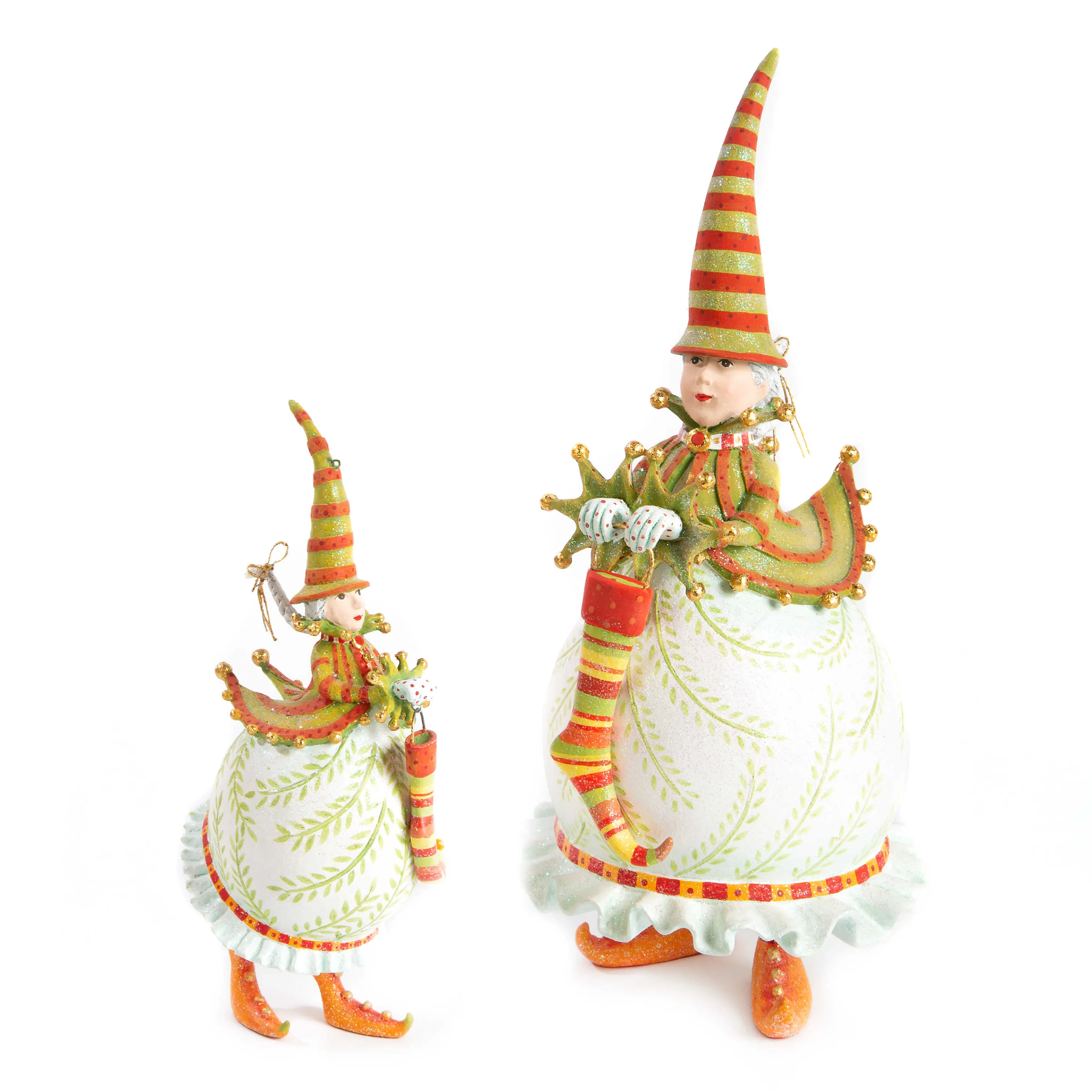 Patience Brewster Dash Away Mrs. Santa Figure