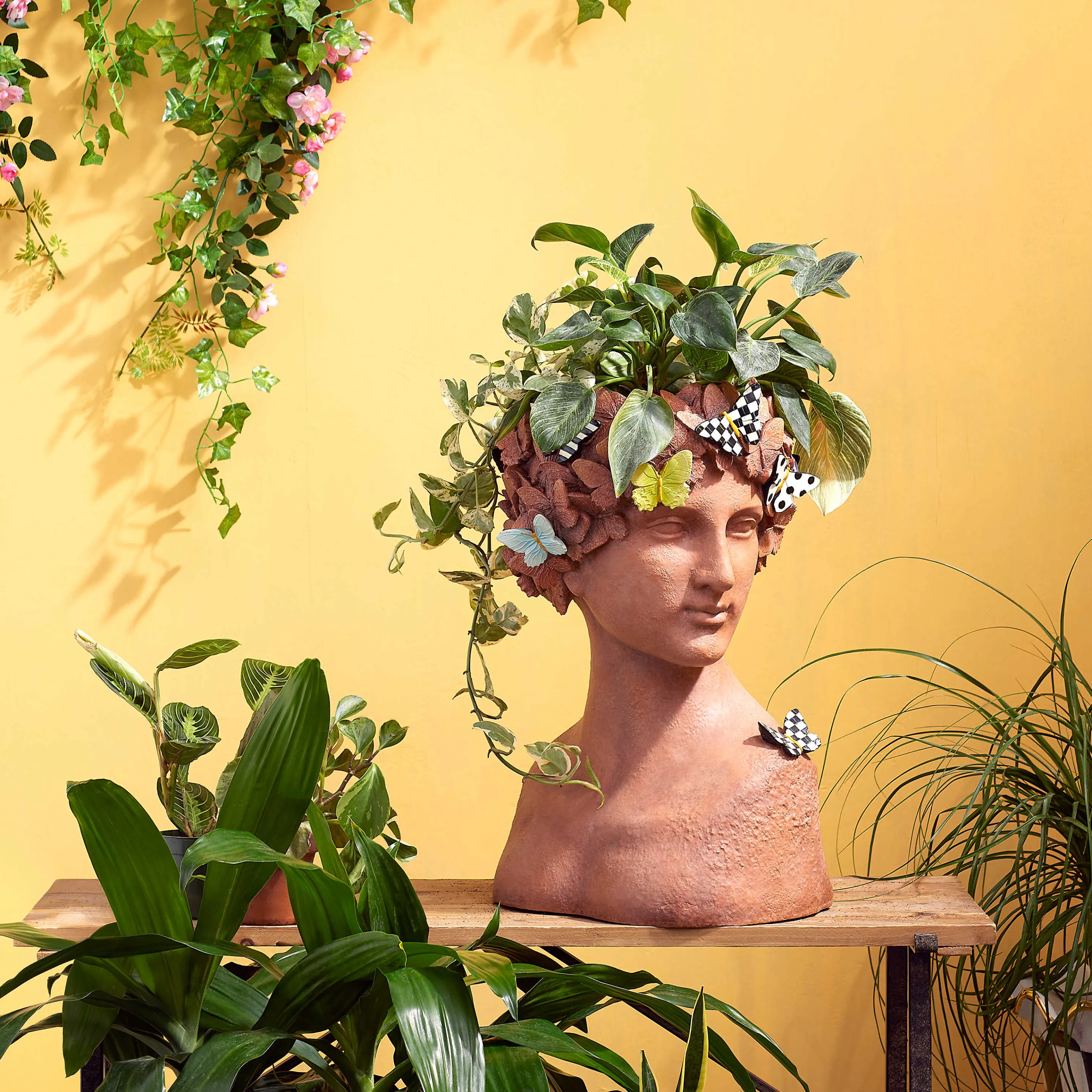 Persephone Bust Planter - Small