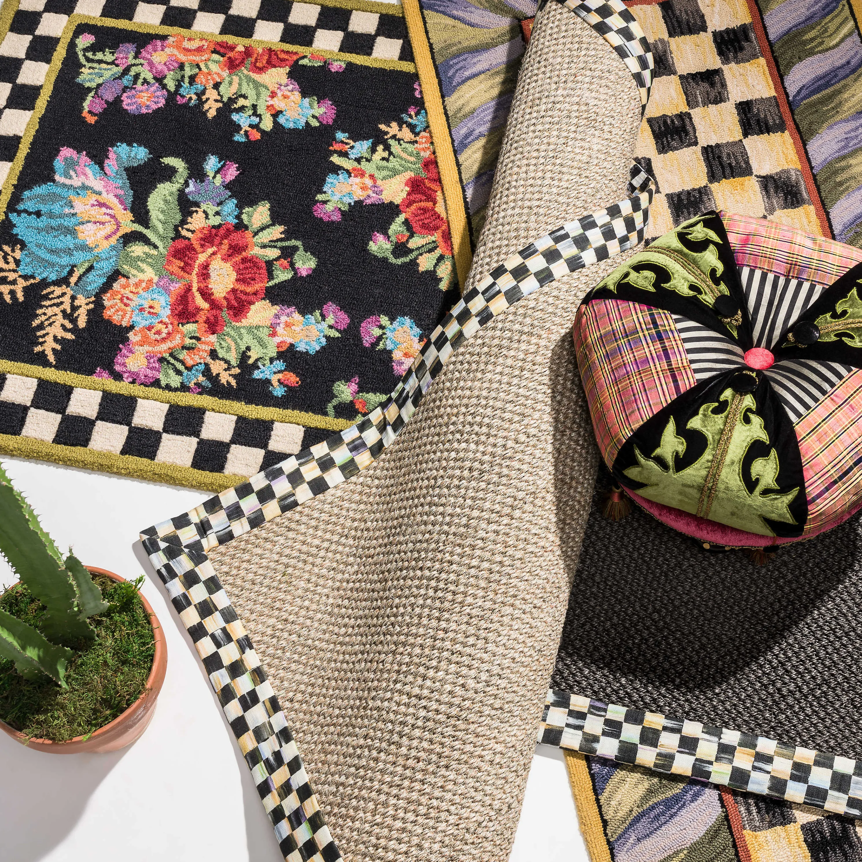 Portobello Road Footstool