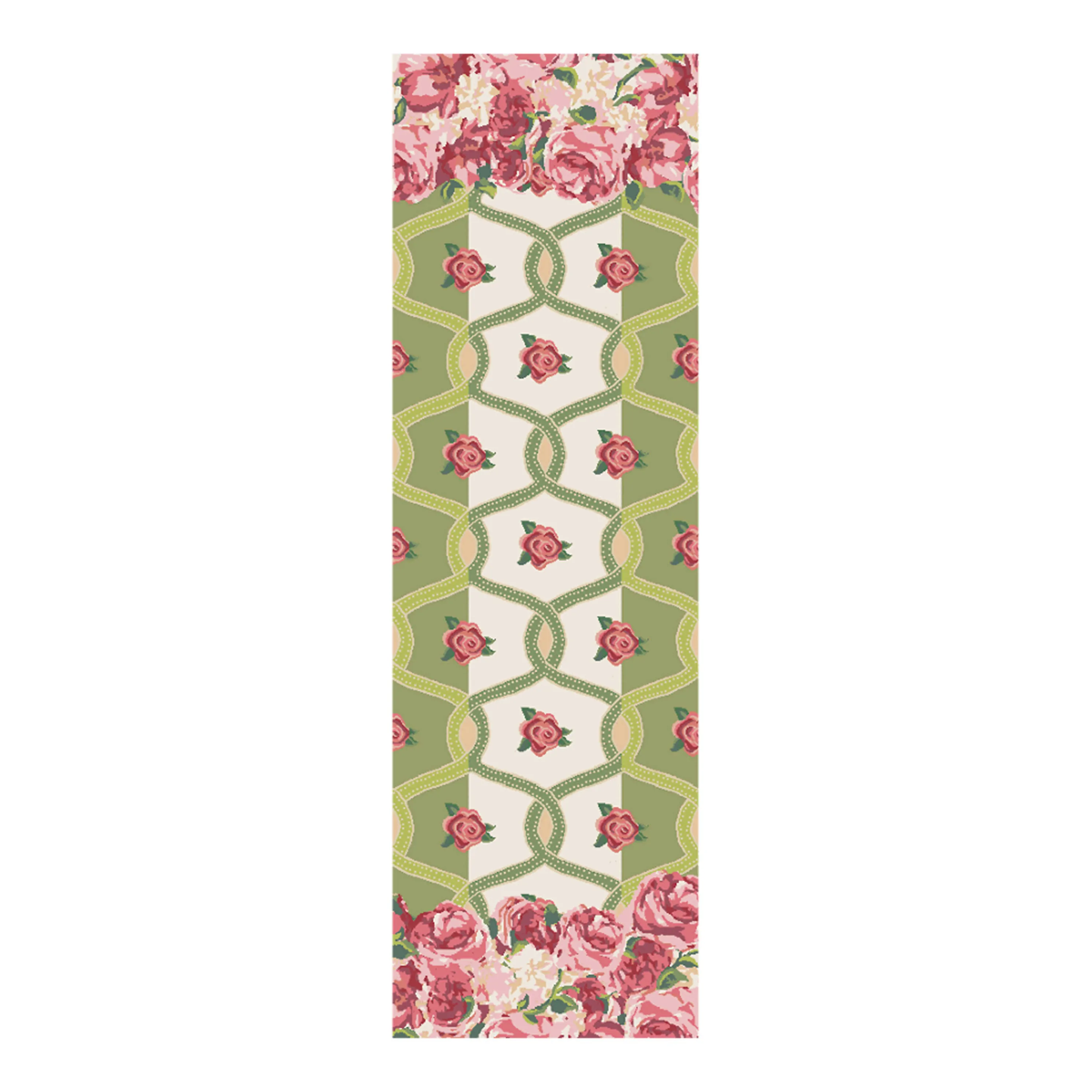 Really Rosy Rug - 2'6" X 8' Runner