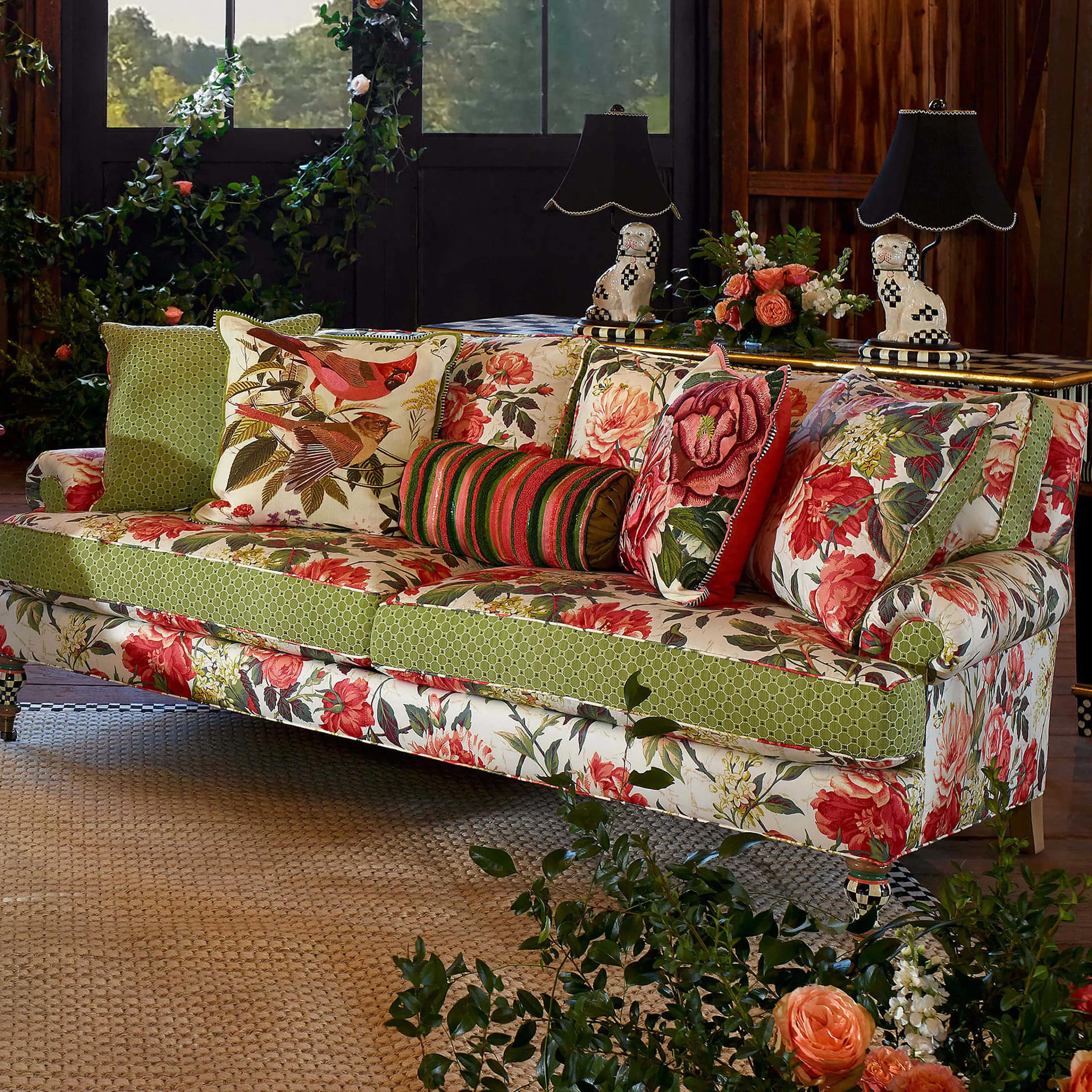 Really Rosy Sofa