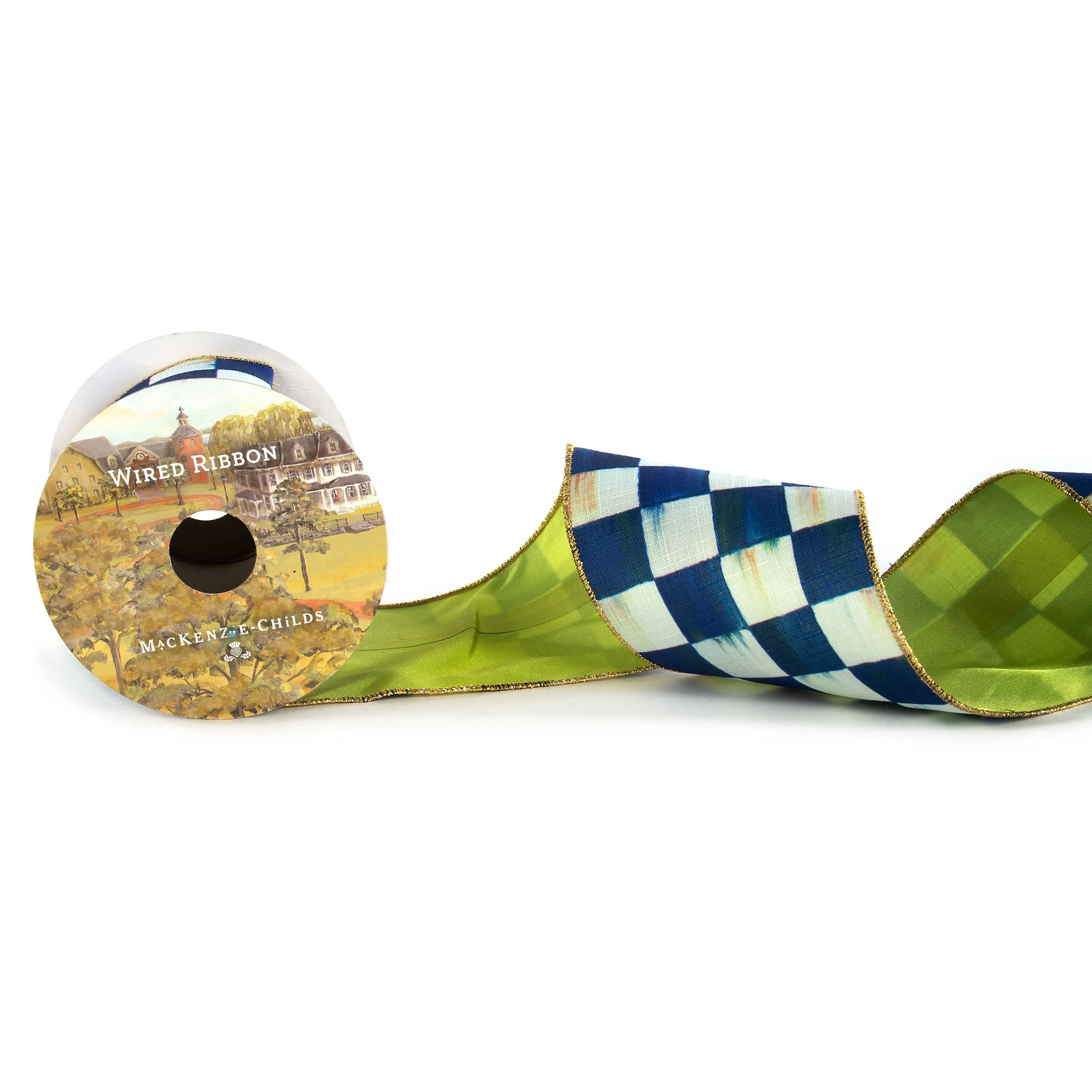 Royal Check 4" Ribbon