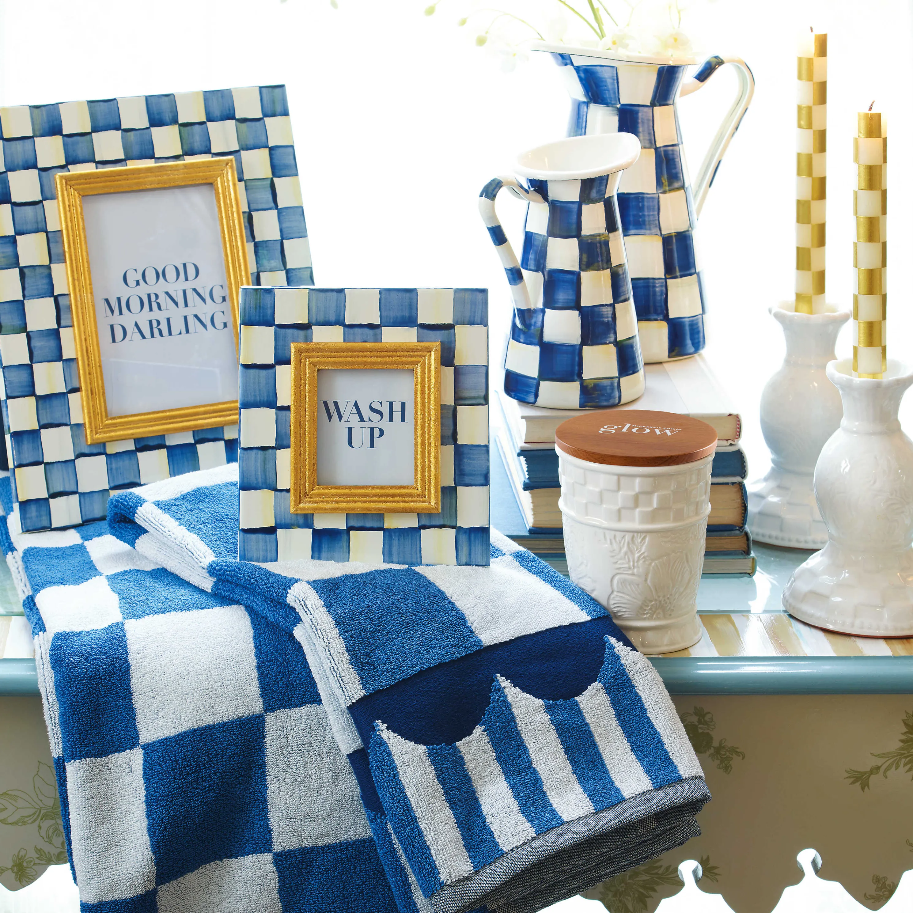 Royal Check Bath Towel