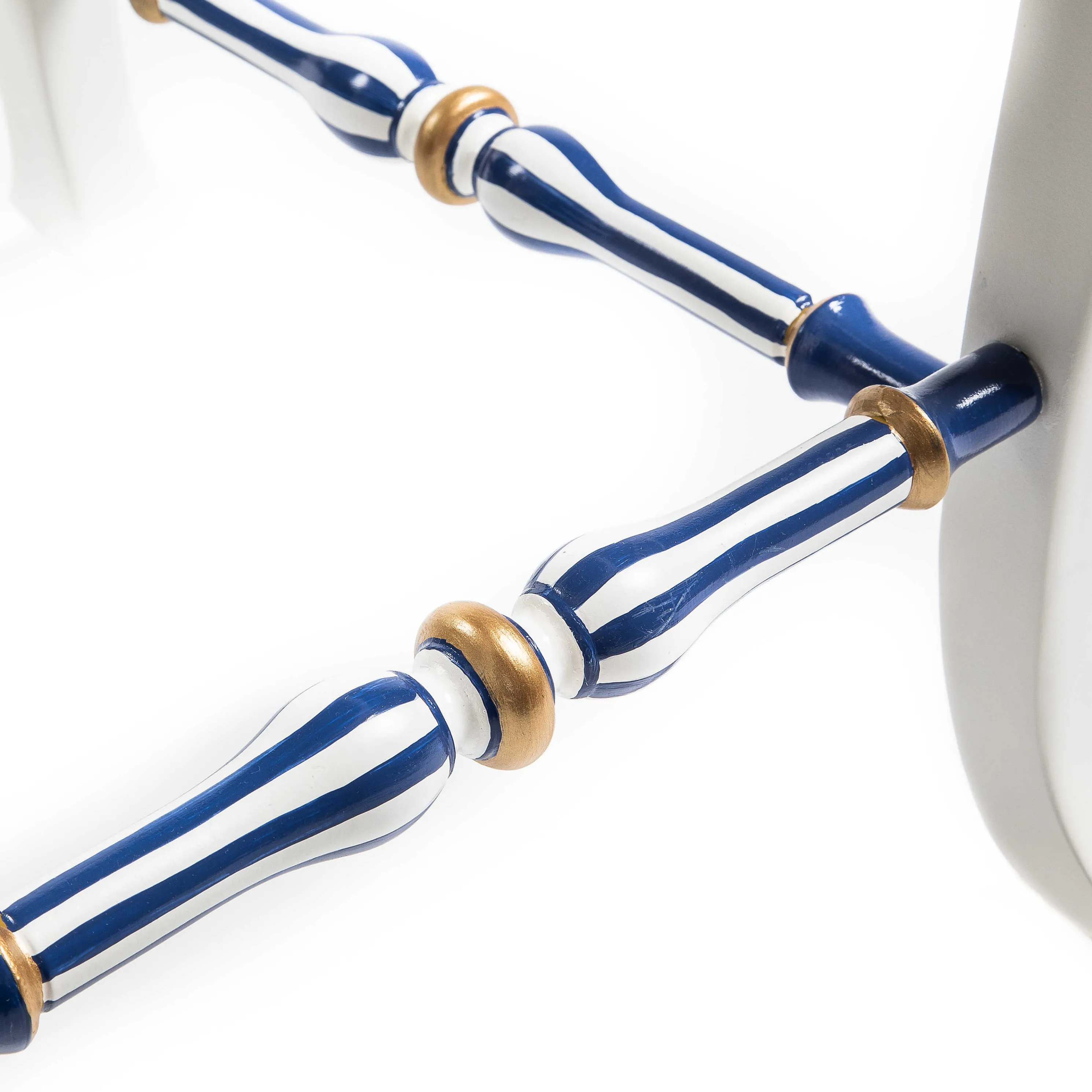 Royal Check Counter Stool