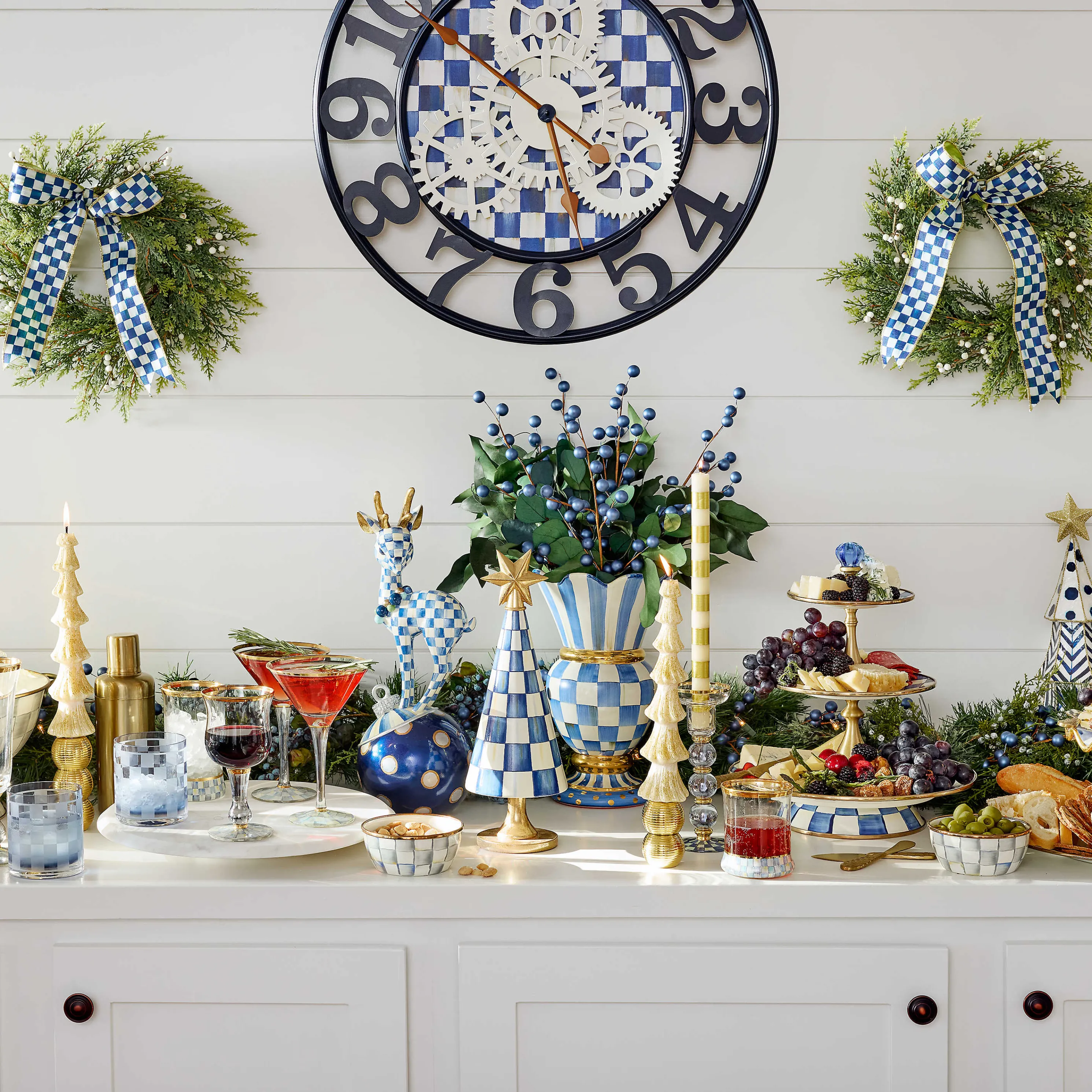 Royal Check Great Vase