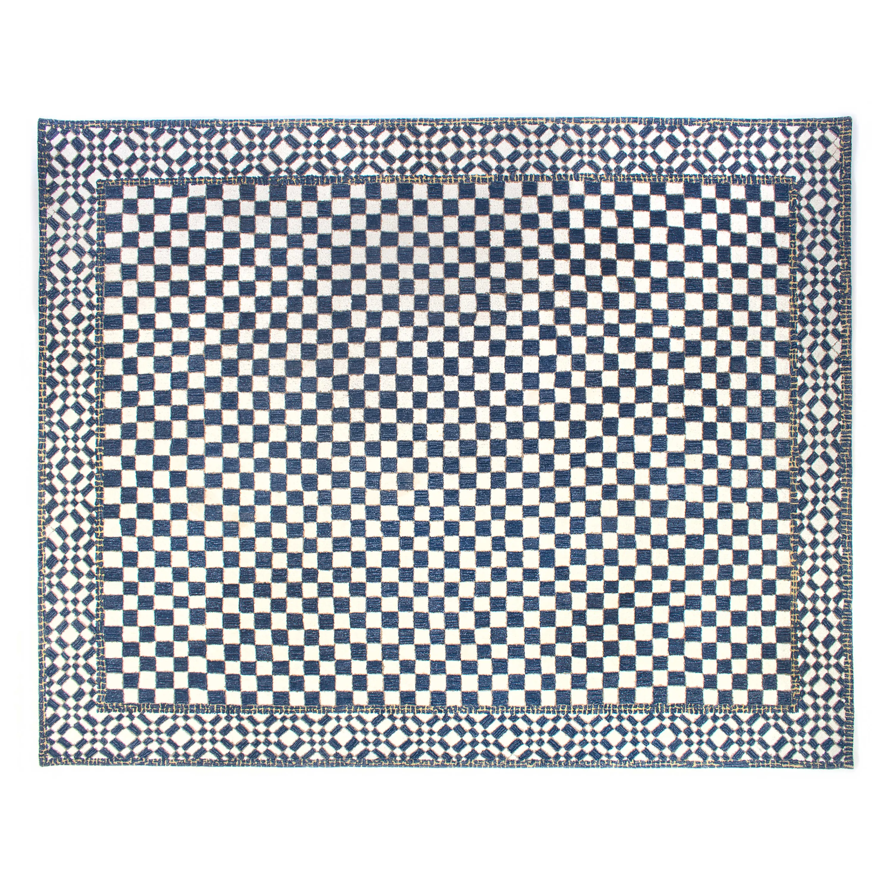 Royal Check Rug - 8' X 10'